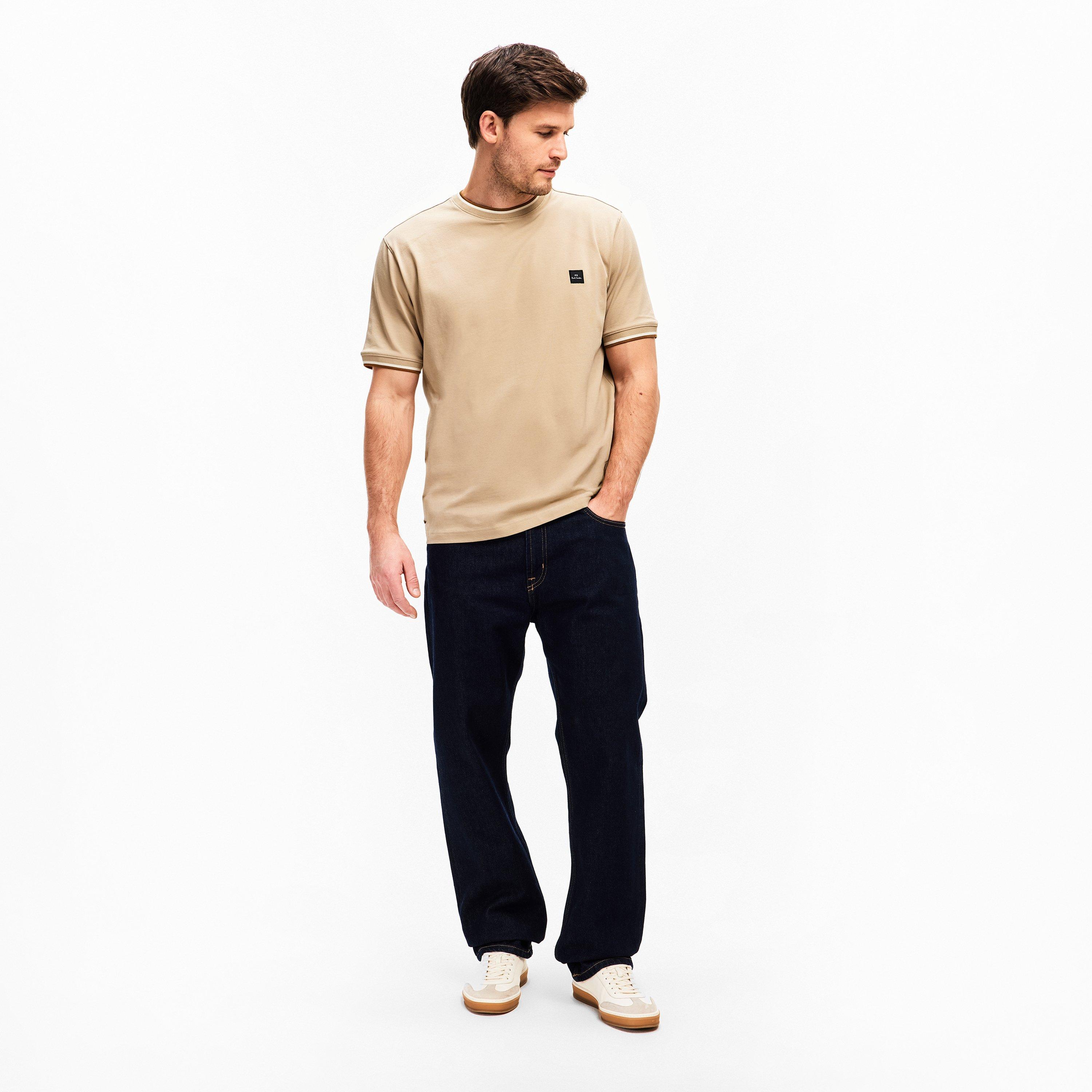 Beige 61 - PS Paul Smith - Logo Patch T-Shirt - 6
