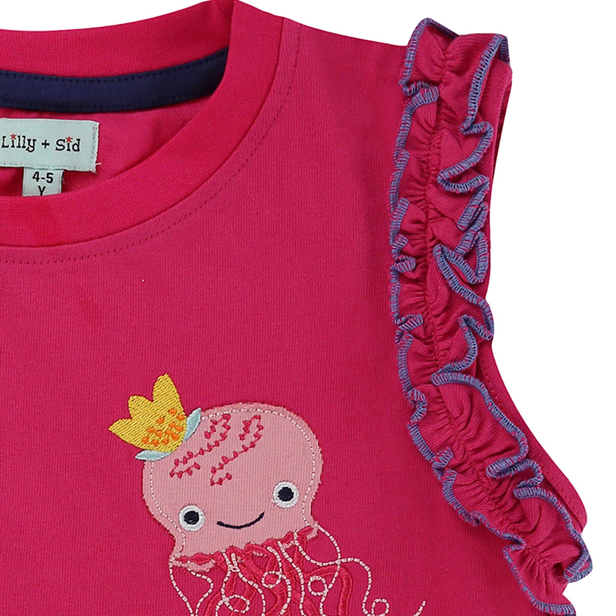 Pink - Lilly and Sid - Regular Fit T-Shirt - 3