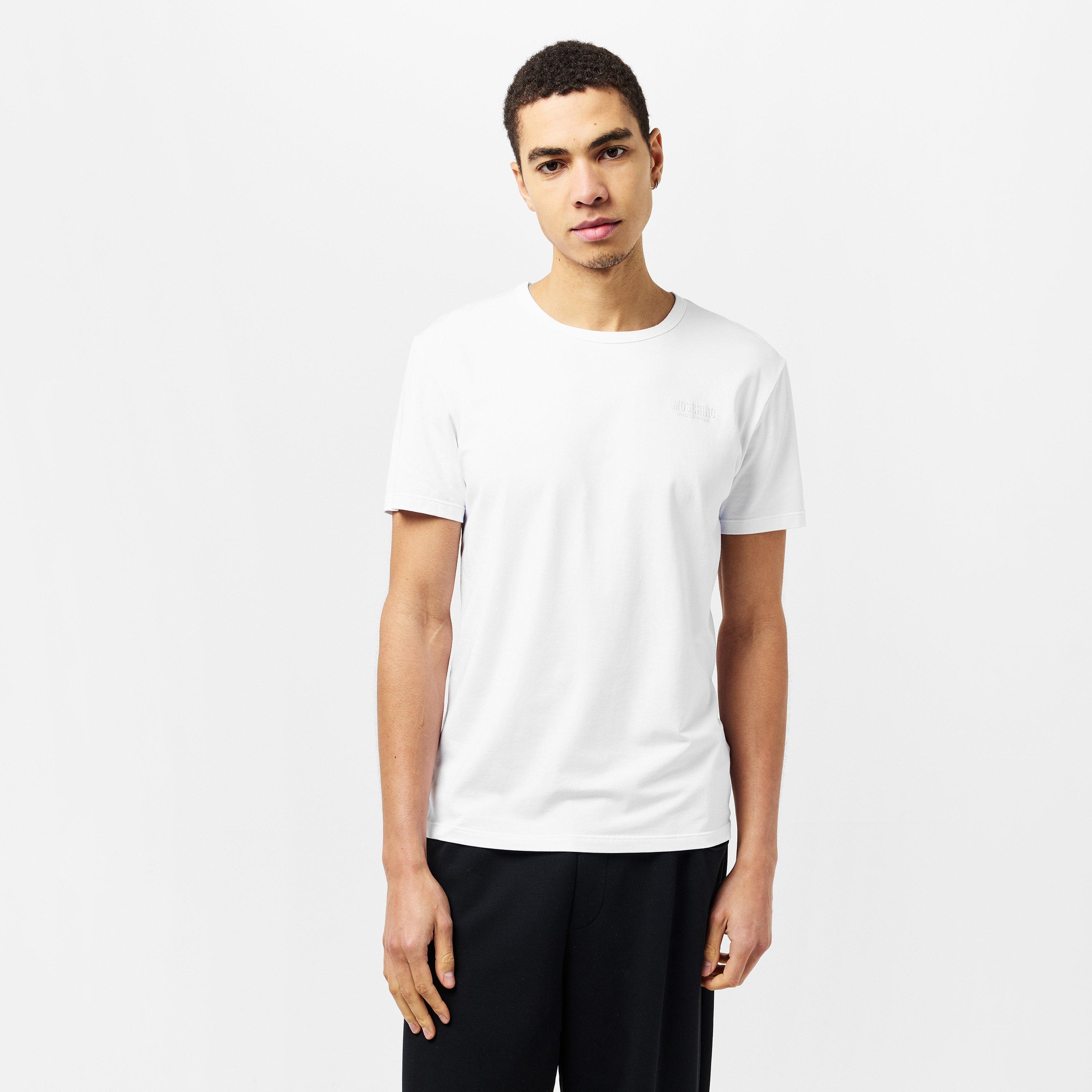 Multi Black - Moschino - Men's Regular Fit T-Shirt - 3