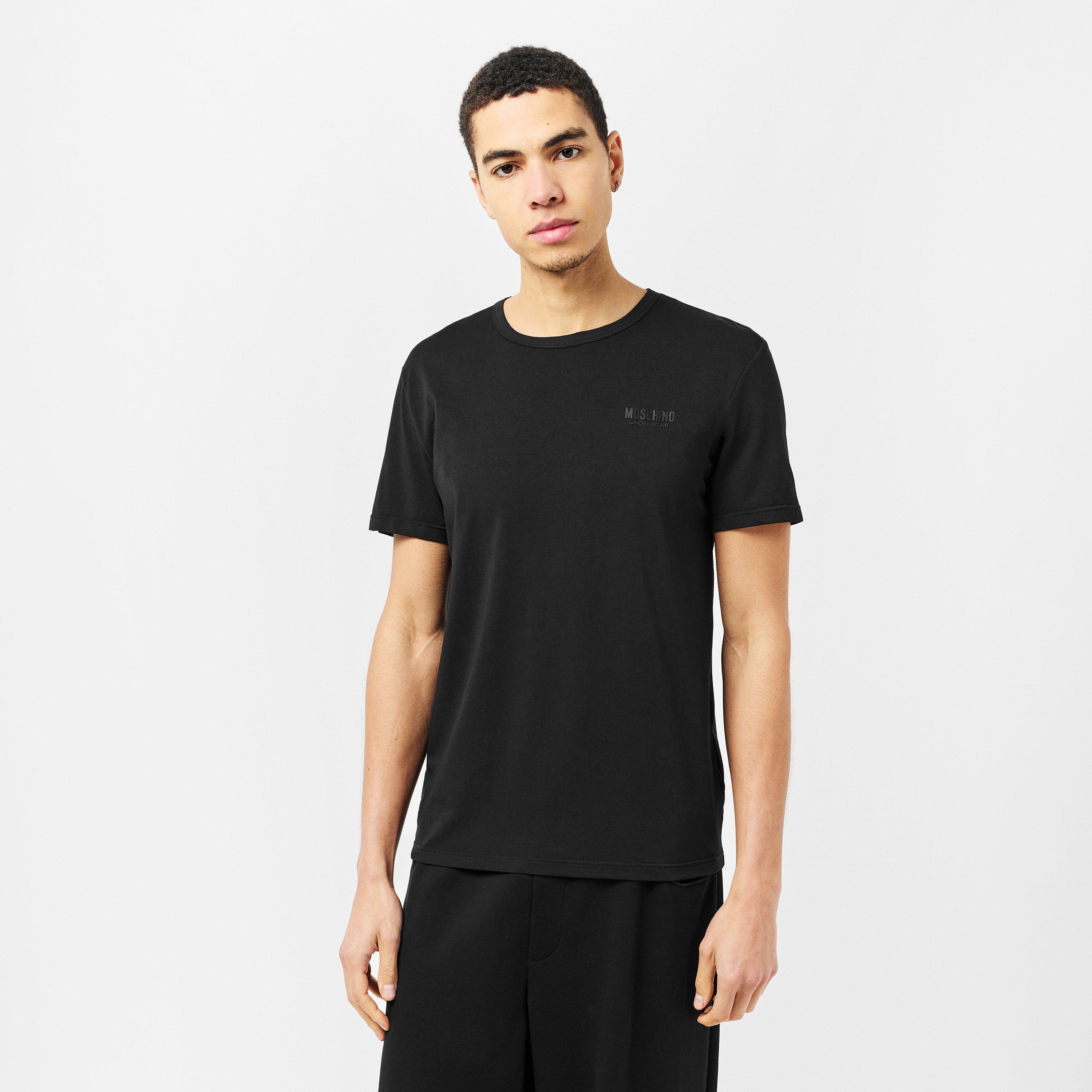 Multi Black - Moschino - Men's Regular Fit T-Shirt - 7