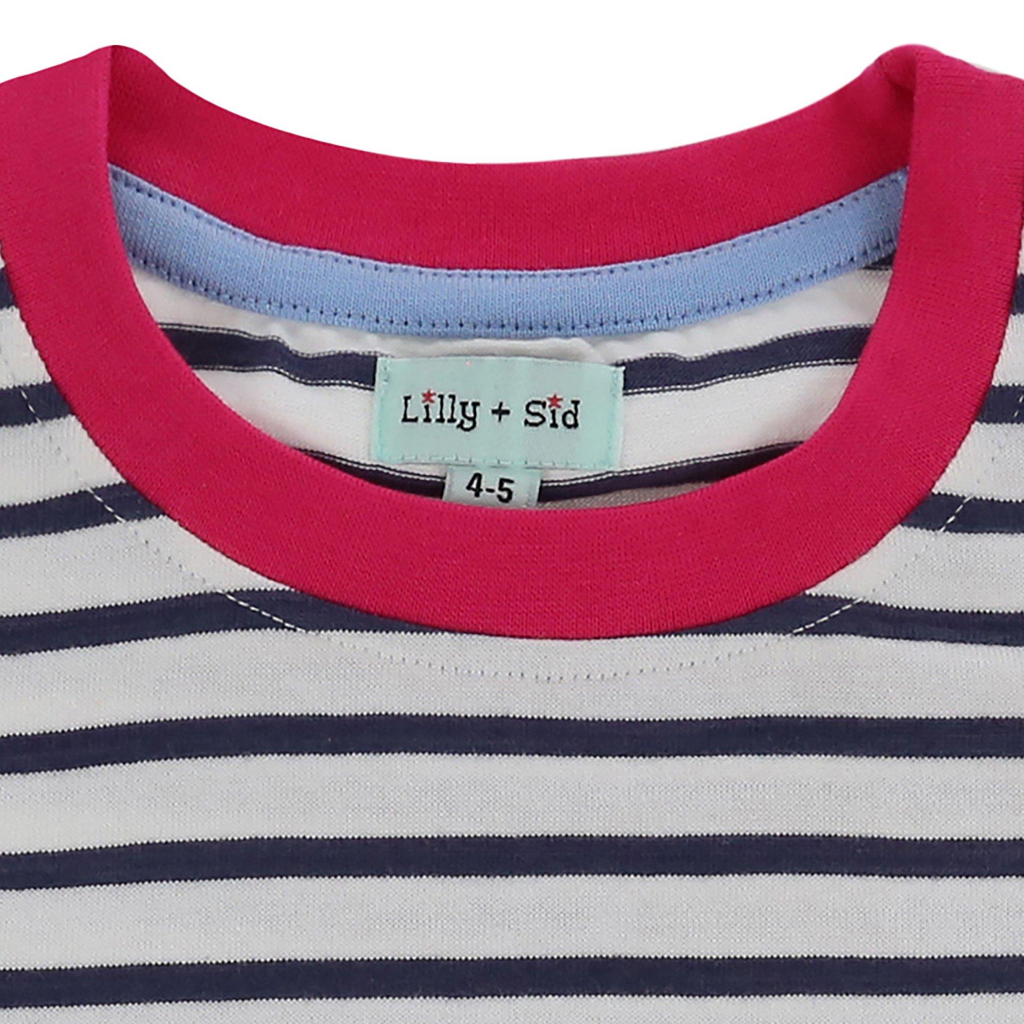 Multi - Lilly and Sid - Regular Fit Pocket Layering T-Shirt - 3