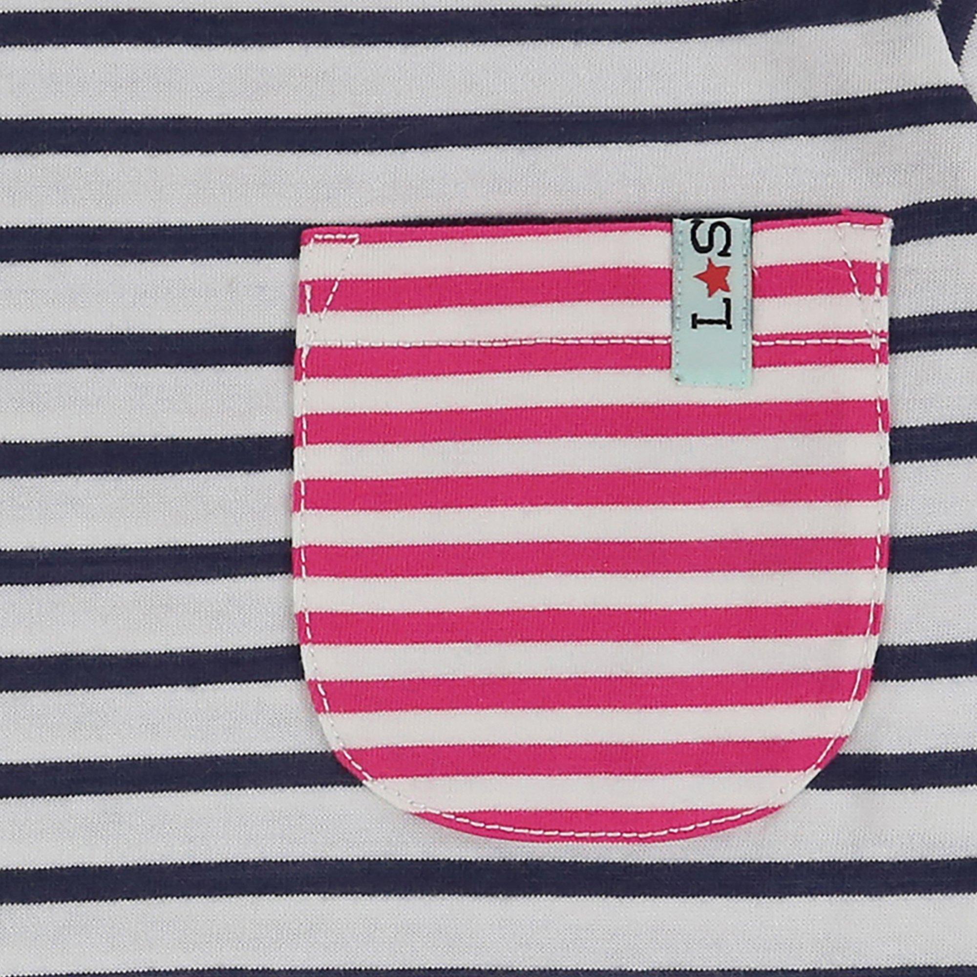 Multi - Lilly and Sid - Regular Fit Pocket Layering T-Shirt - 4