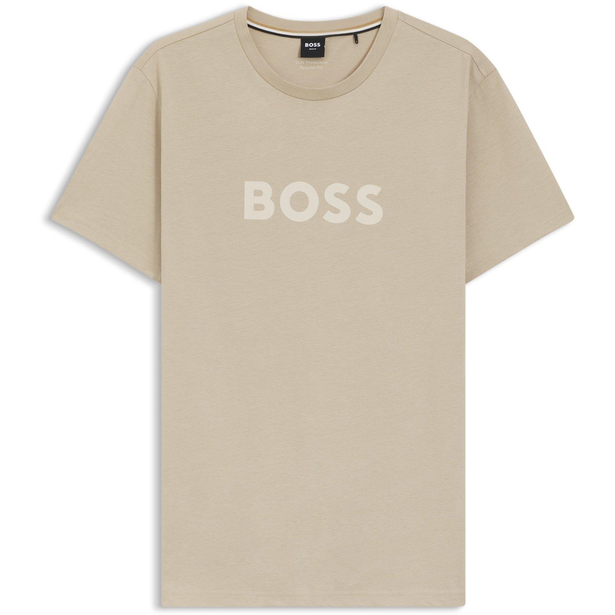 Boss Men's T-Shirt Rn 10249533 01 - Light Beige - 2XL
