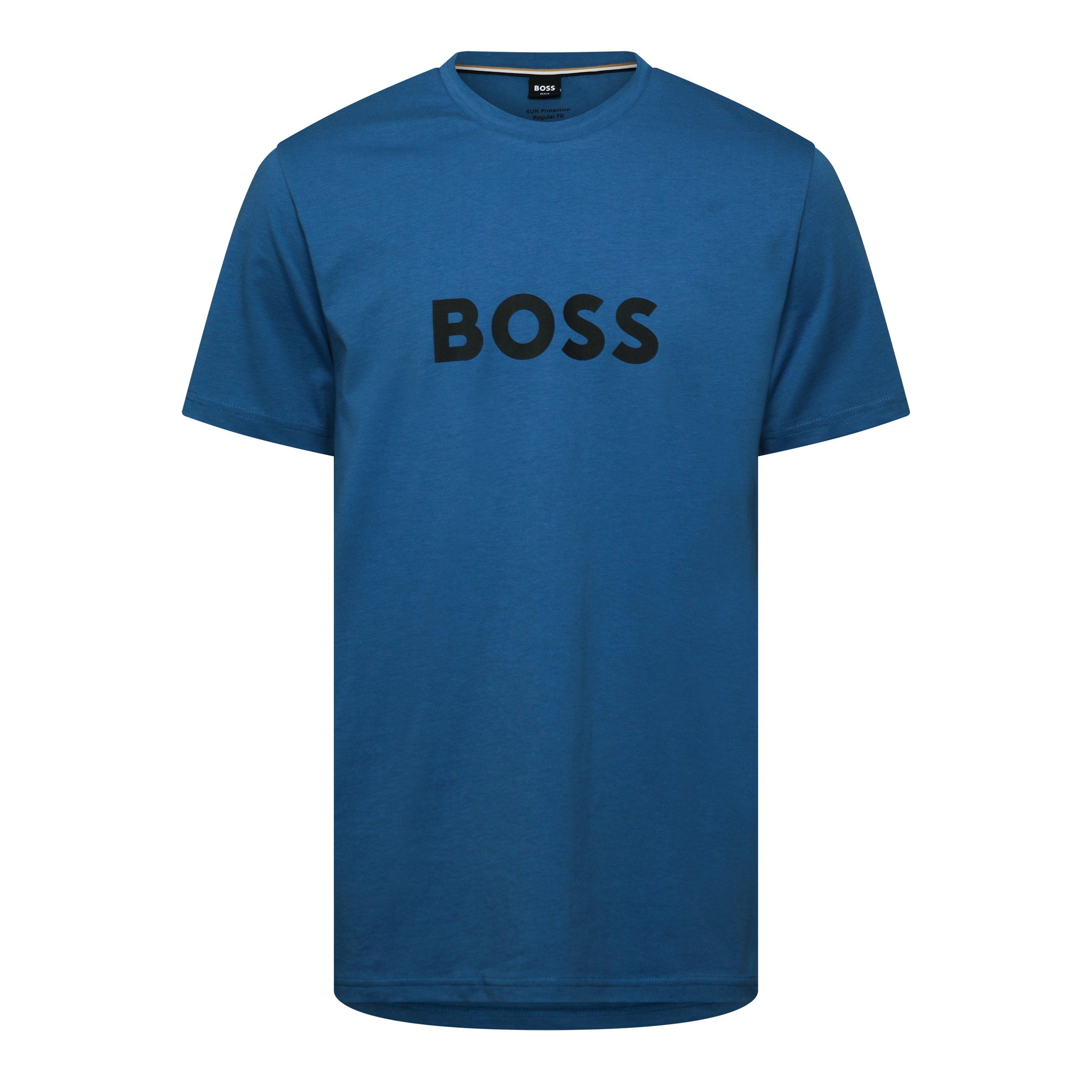 Boss Men's T-Shirt Rn 10249533 01 - Bright Blue - 2XL