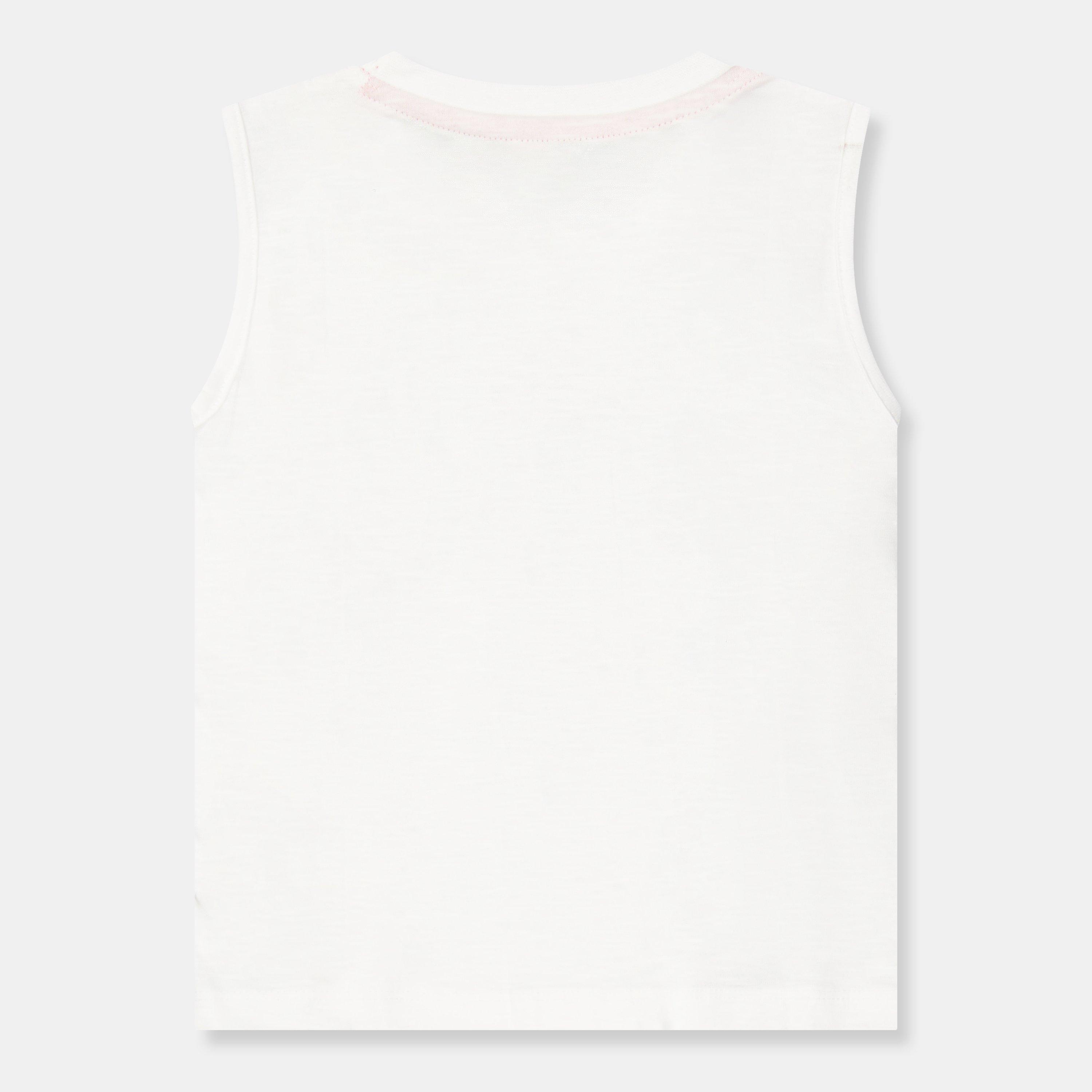 White - Lilly and Sid - Stripe Frill Regular Fit T-Shirt - 2