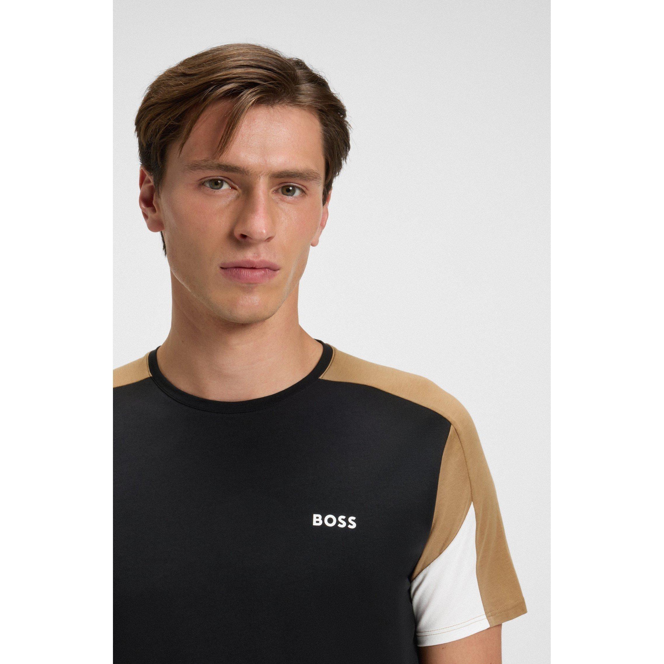 Black - Boss - Boss Balance T-Shirt Rn 10161407 17 - 4