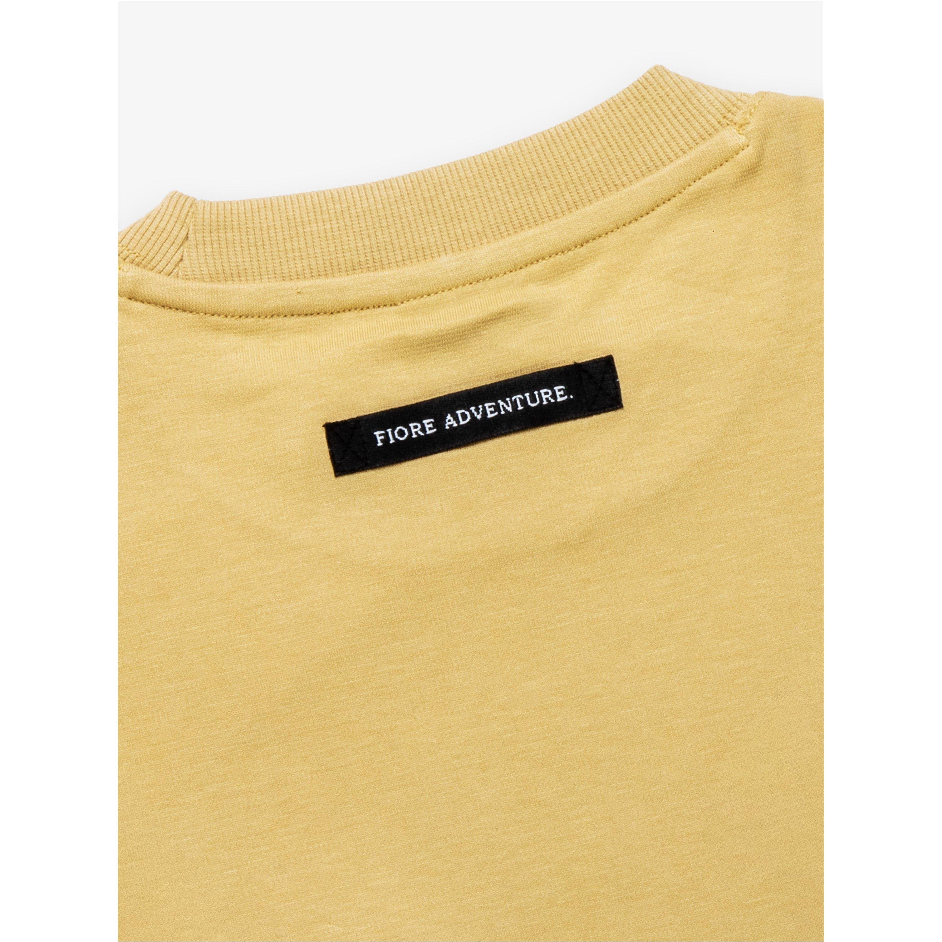 KHAKI - Fila - Fiore Graphic Logo T-Shirt - 8