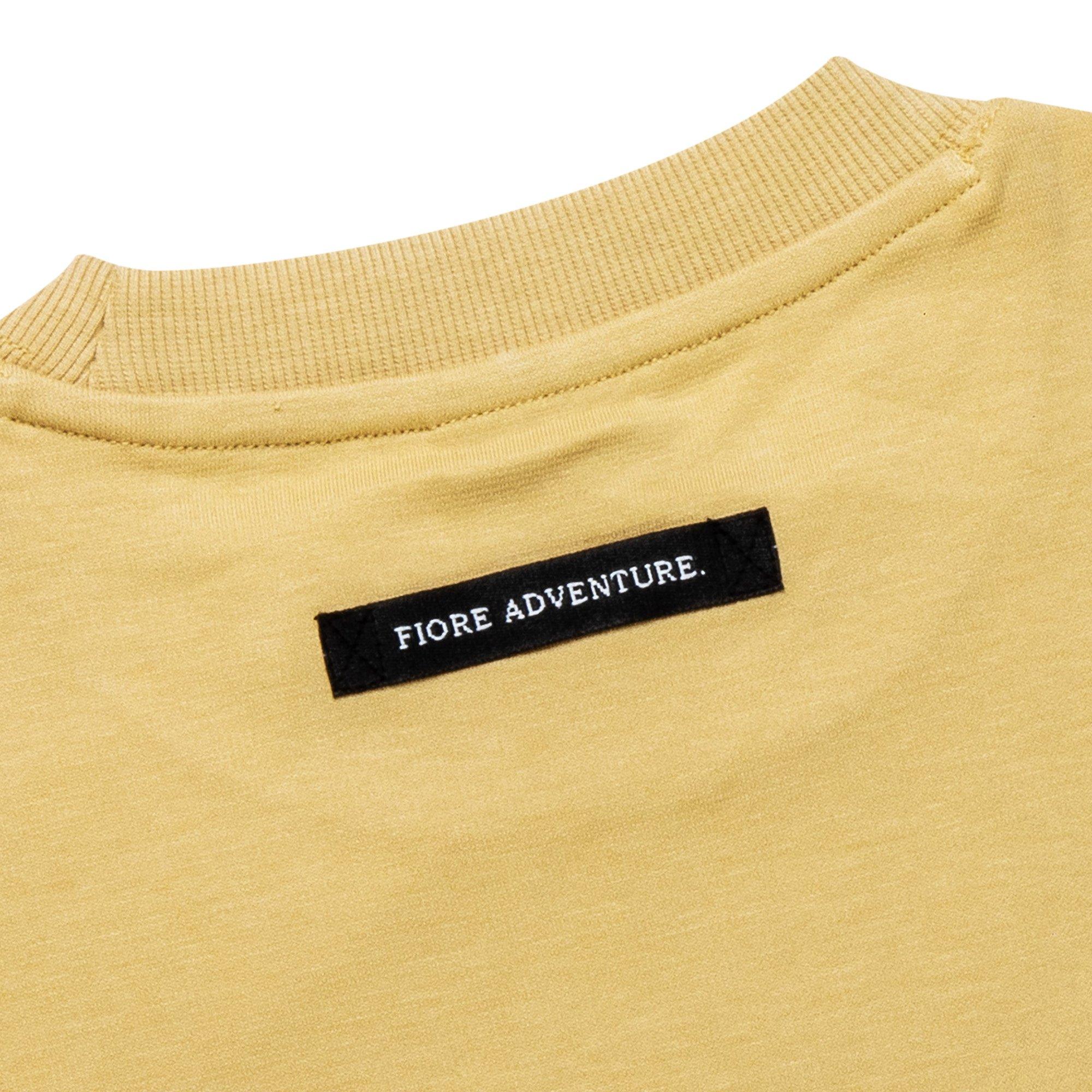 KHAKI - Fila - Fiore Graphic Logo T-Shirt - 4