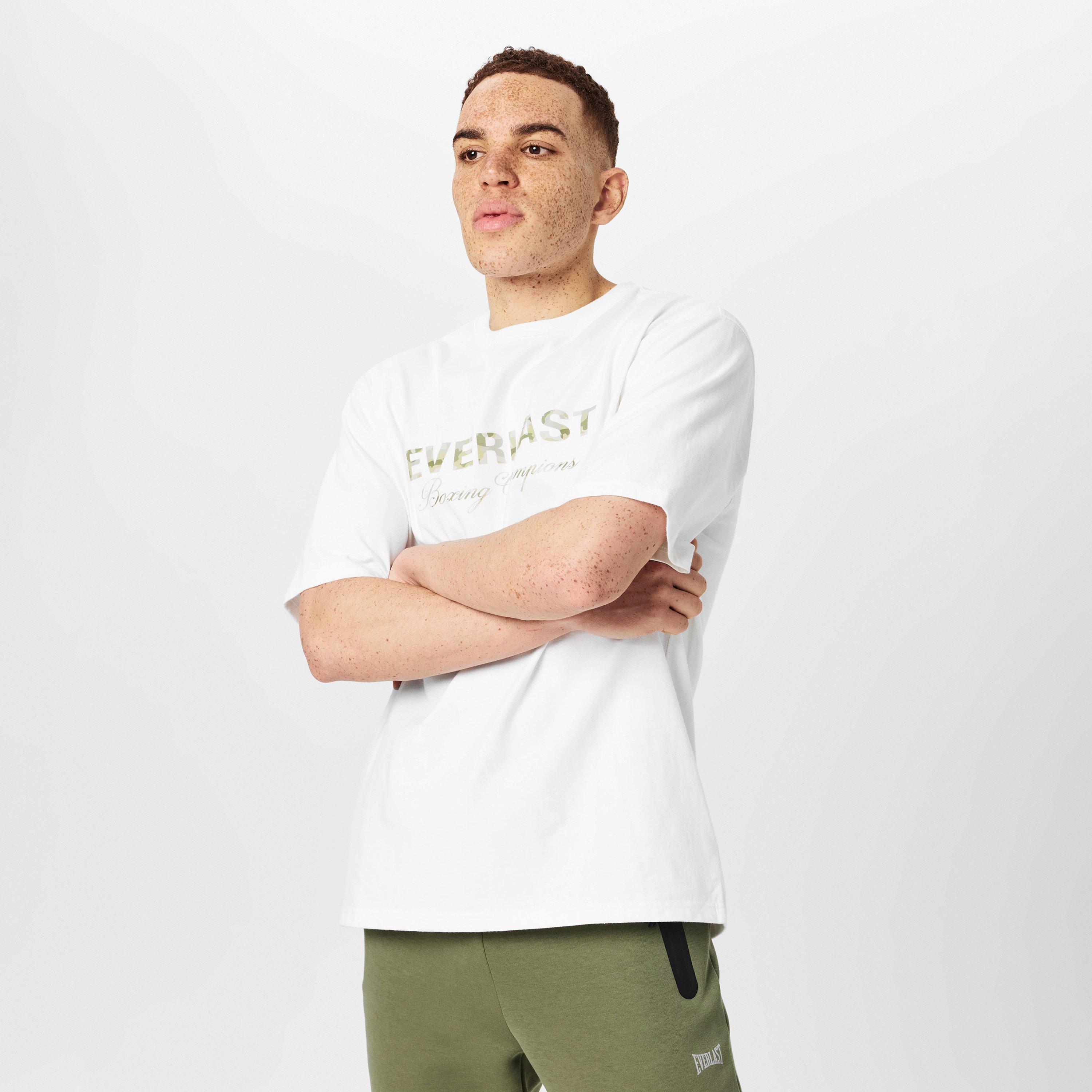 Everlast Men's Camo Tee - White - L