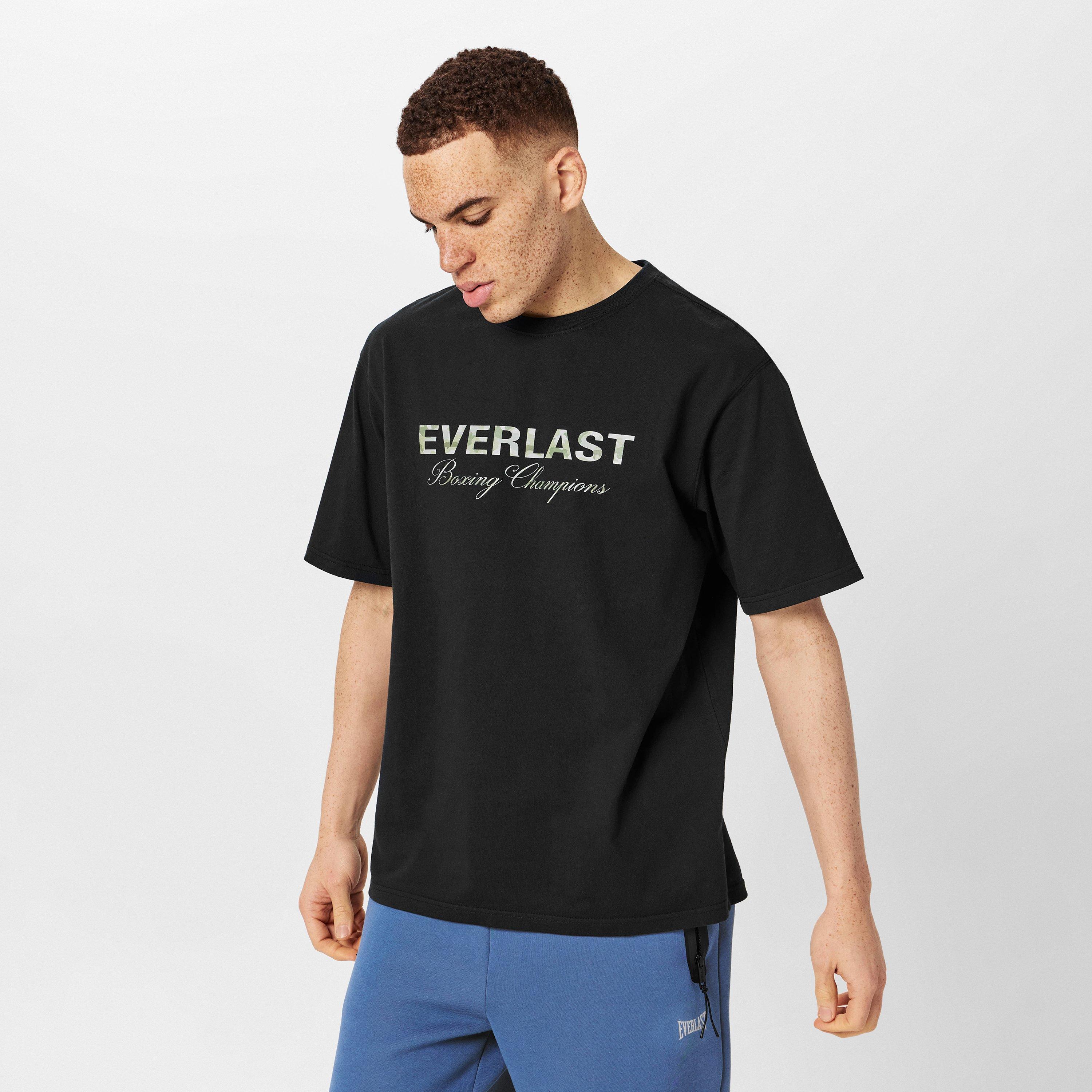 Everlast Men's Camo Tee - Black - XL