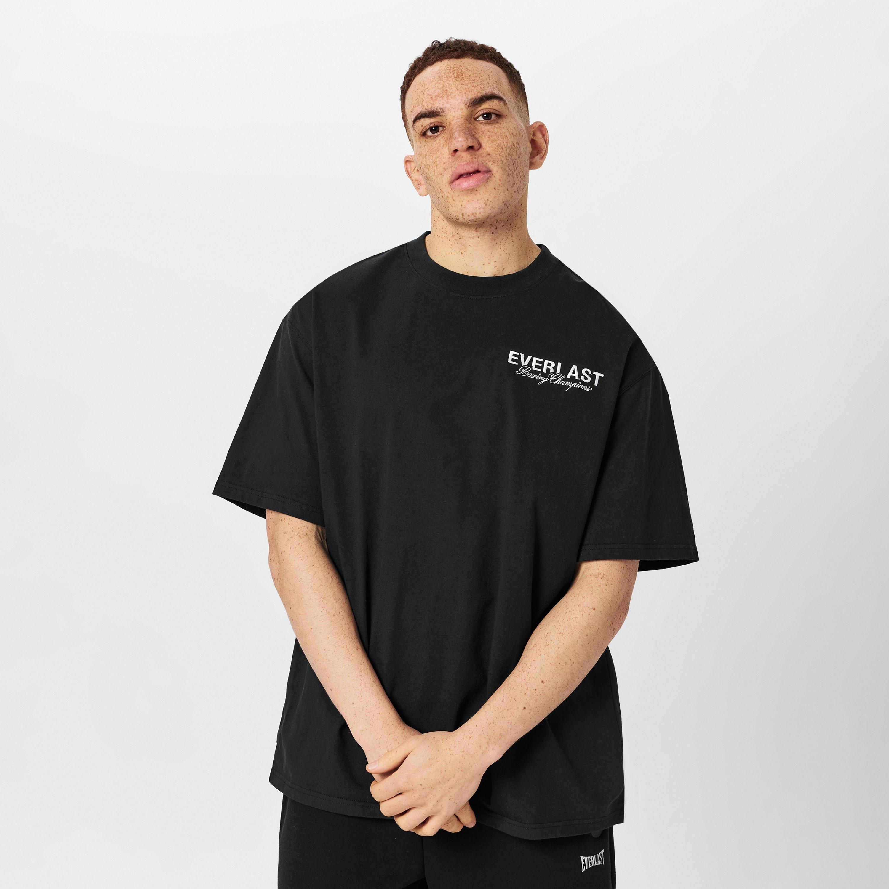 Black - Everlast - Training Club T-Shirt - 1
