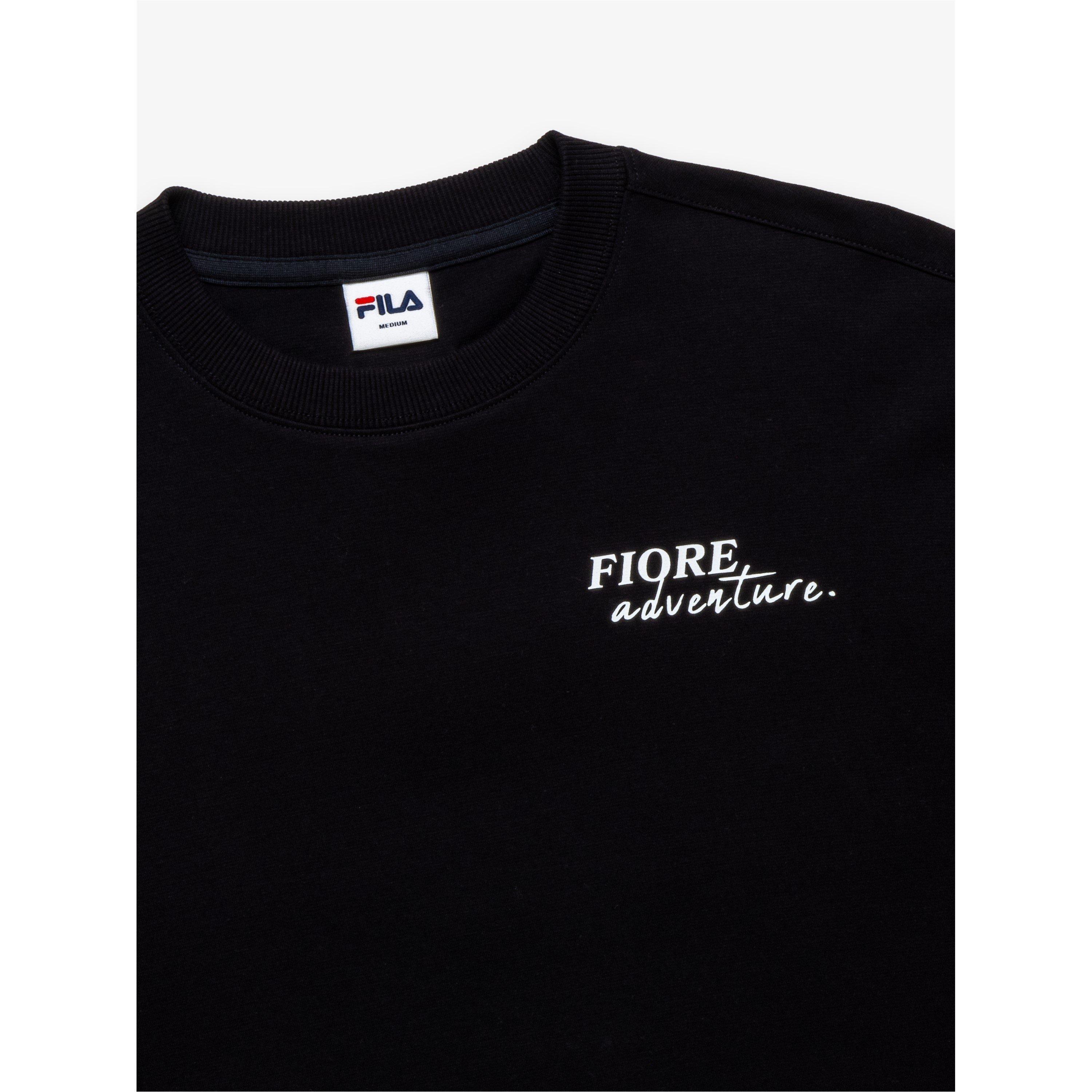 BLACK - Fila - Graphic T-Shirt Mens - 7