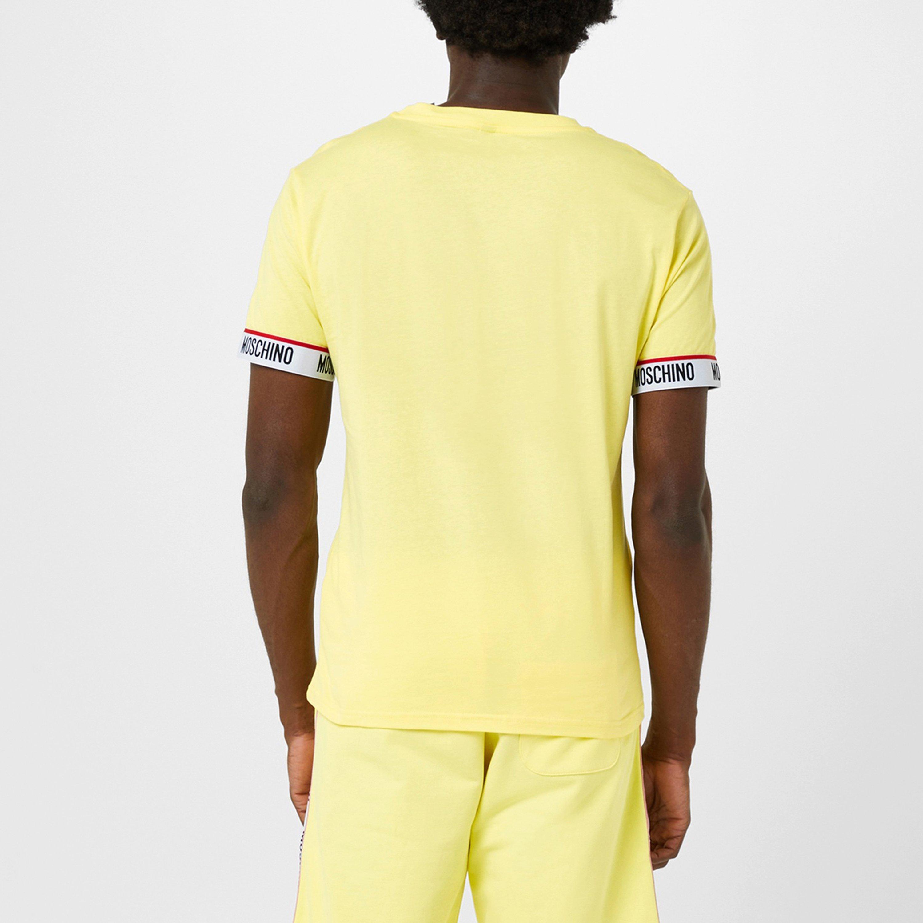 Yellow 21 - Moschino - Logo Band T-Shirt - 2