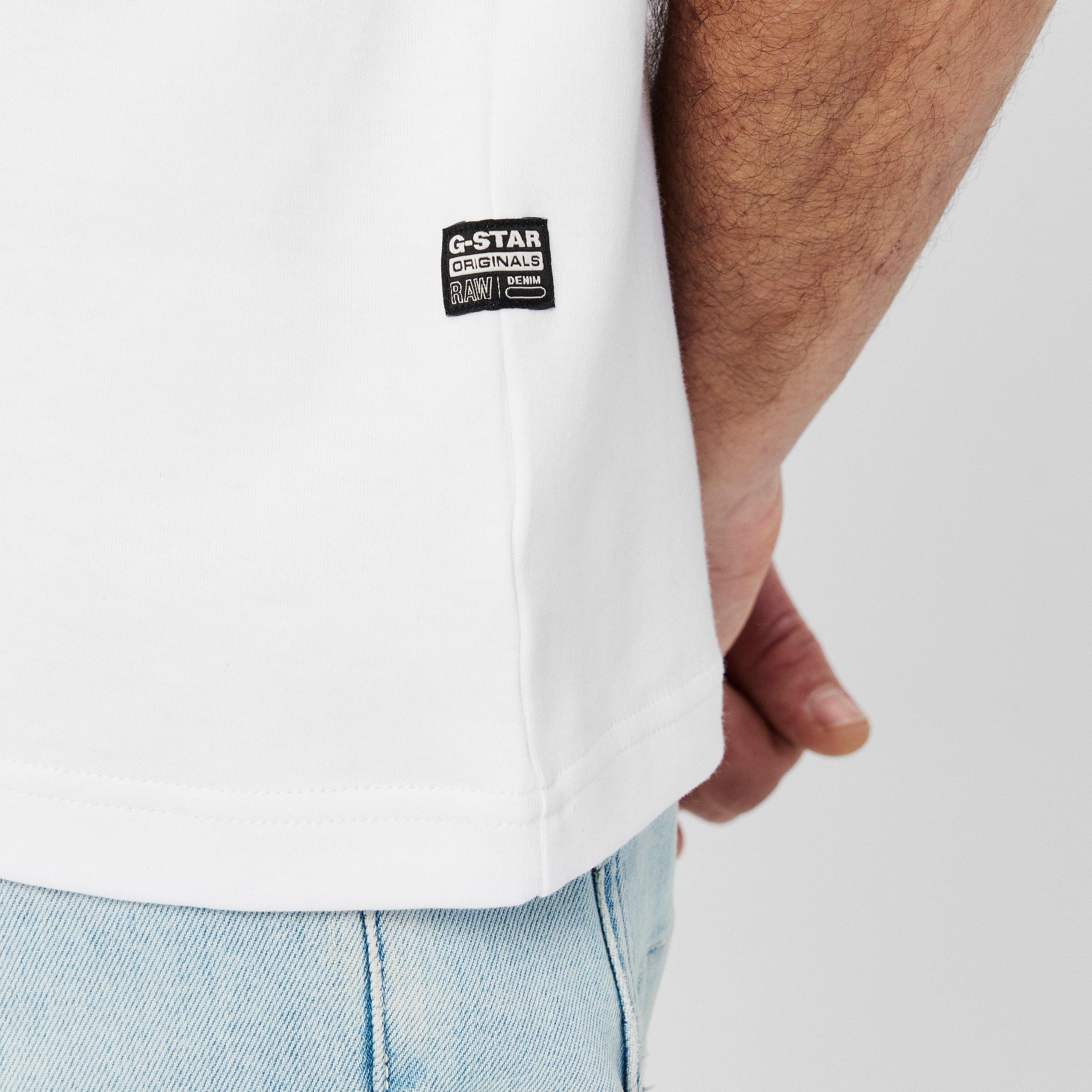 Bianco - G Star - Scaffolding Graphic T-Shirt - 5