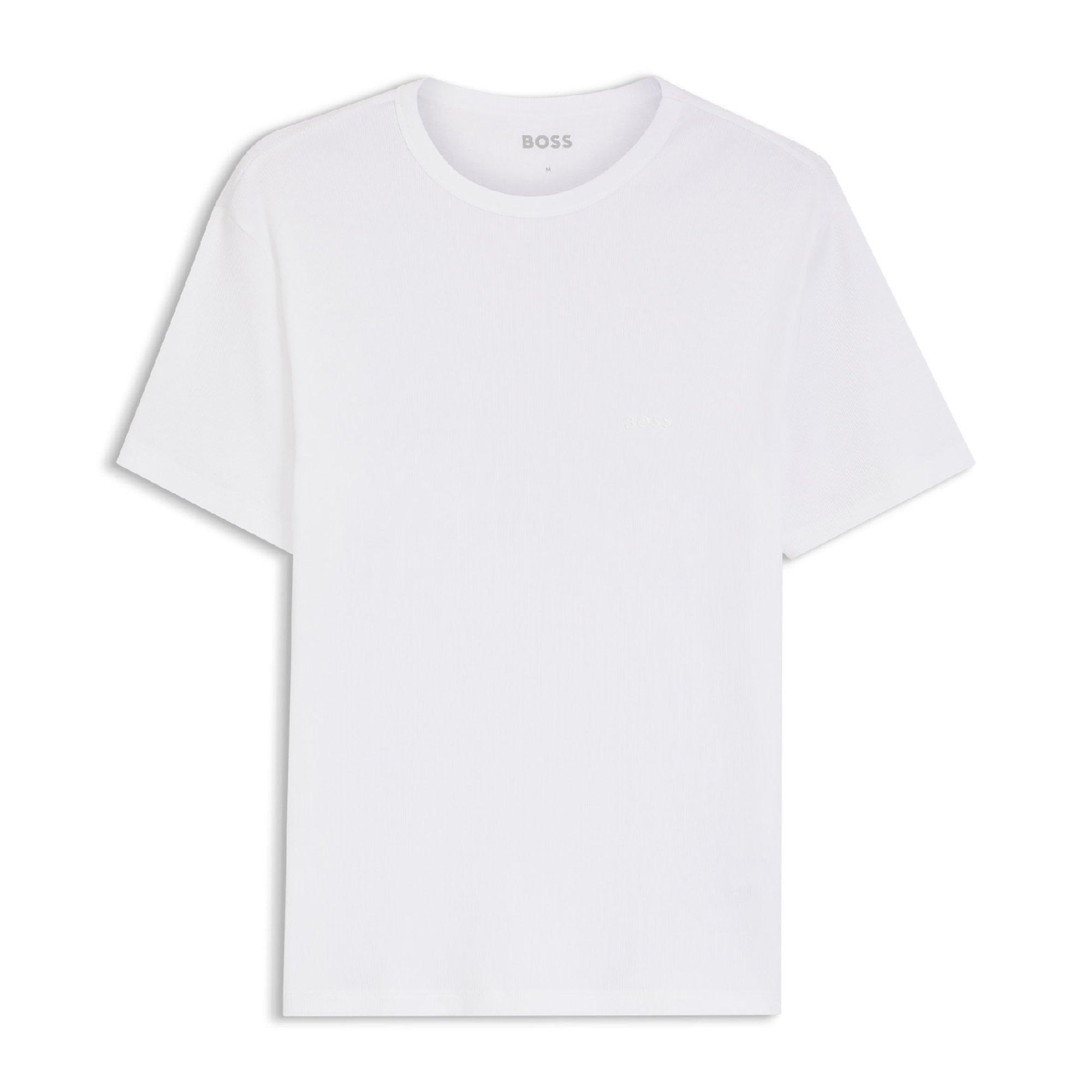 White - Boss - Hugo TShirtRN 2P Rib Sn99 - 1