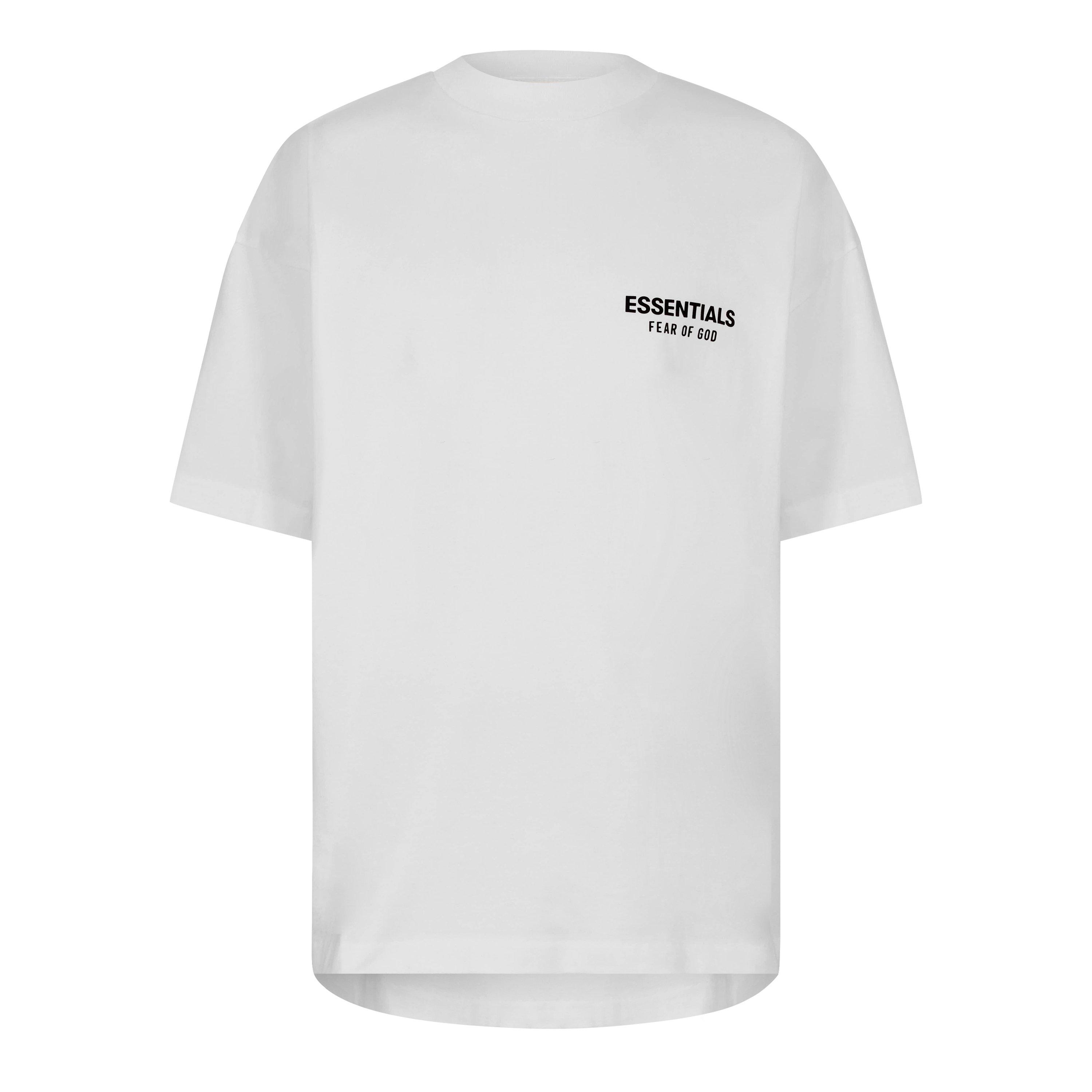 Fear Of God Essentials Men's T-Shirt - Bright White - 2X Large