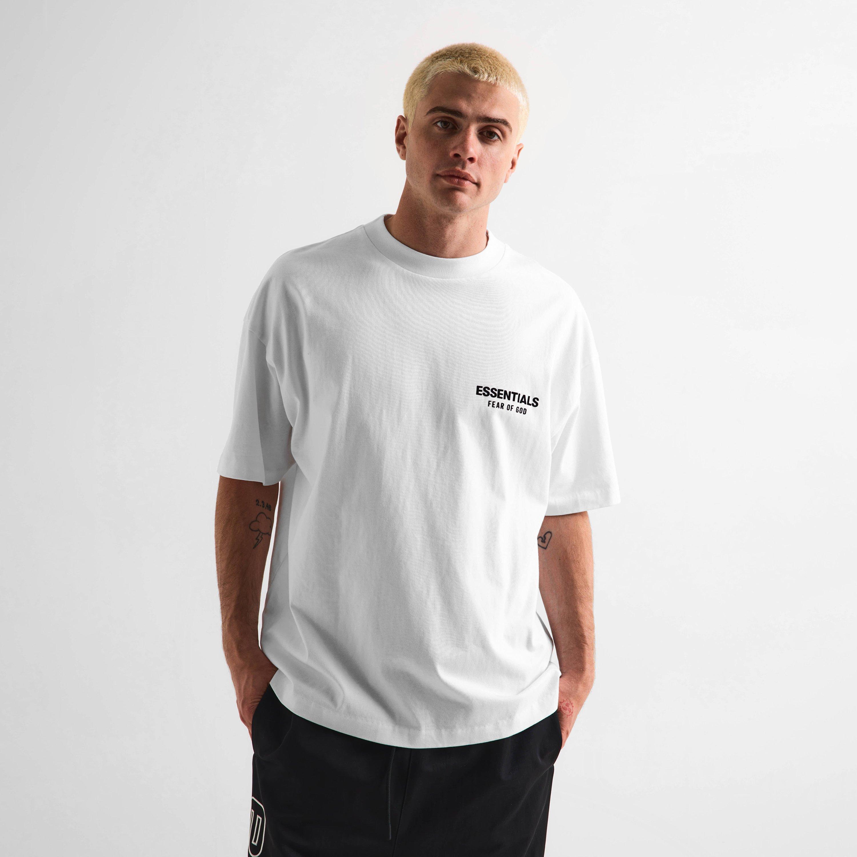 Bright White - Fear Of God Essentials - Men's T-Shirt - 3