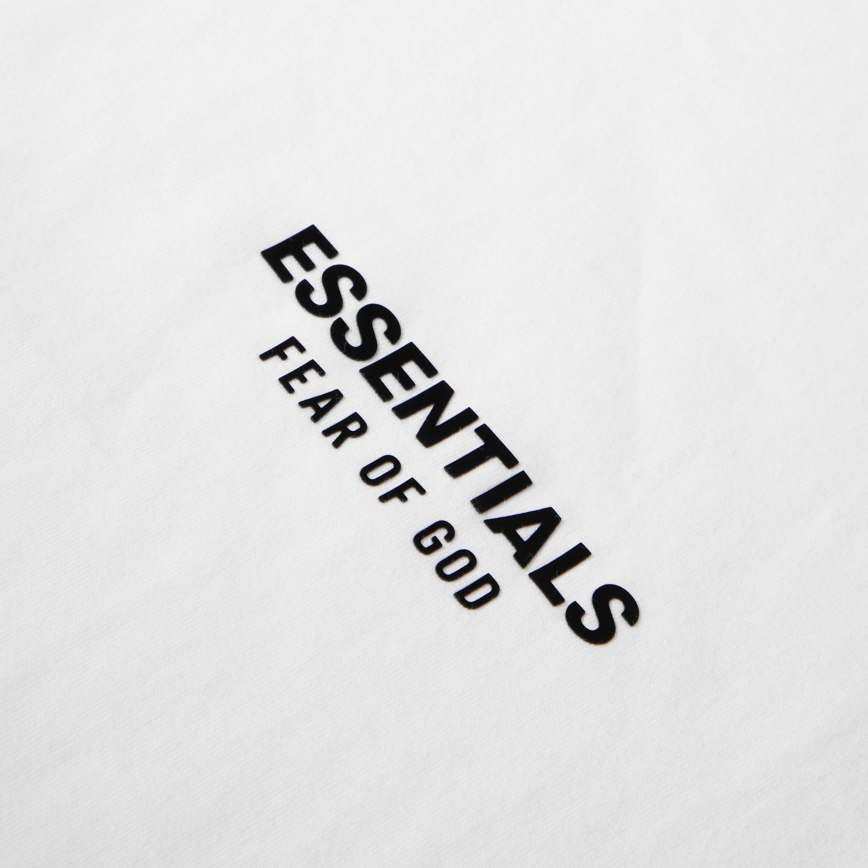 Bright White - Fear Of God Essentials - Men's T-Shirt - 5