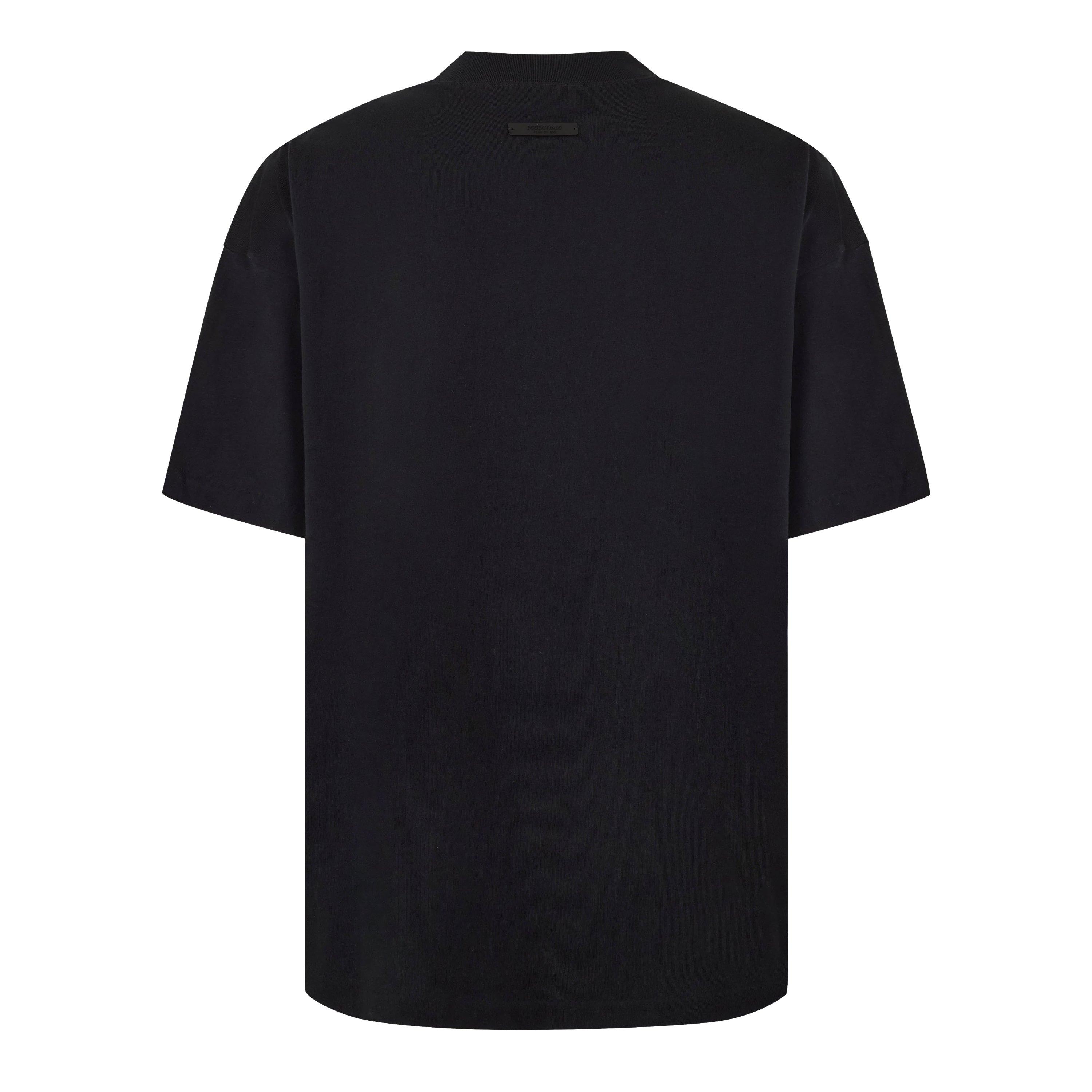 Jet Black - Fear Of God Essentials - Men's T-Shirt - 2