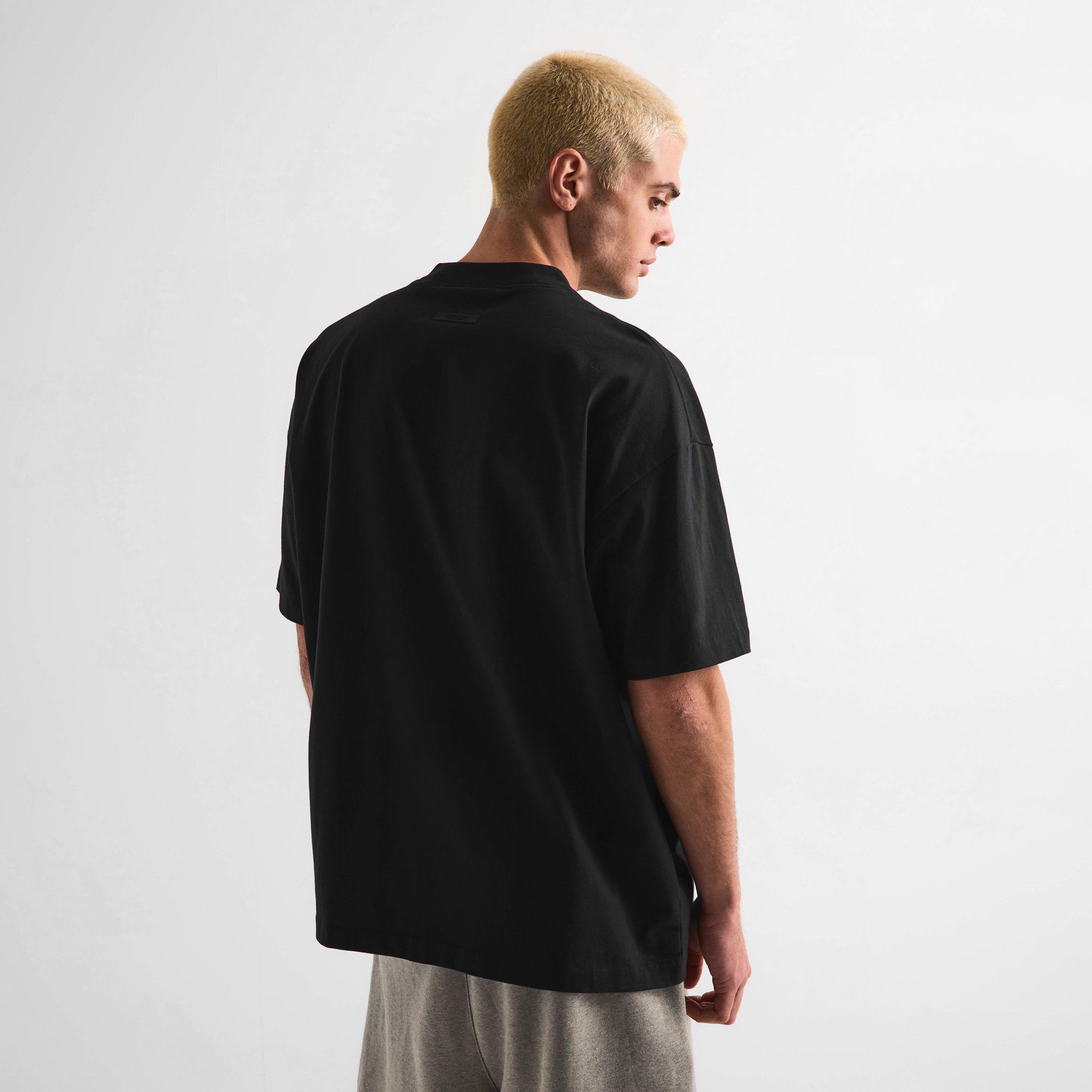Jet Black - Fear Of God Essentials - Men's T-Shirt - 4