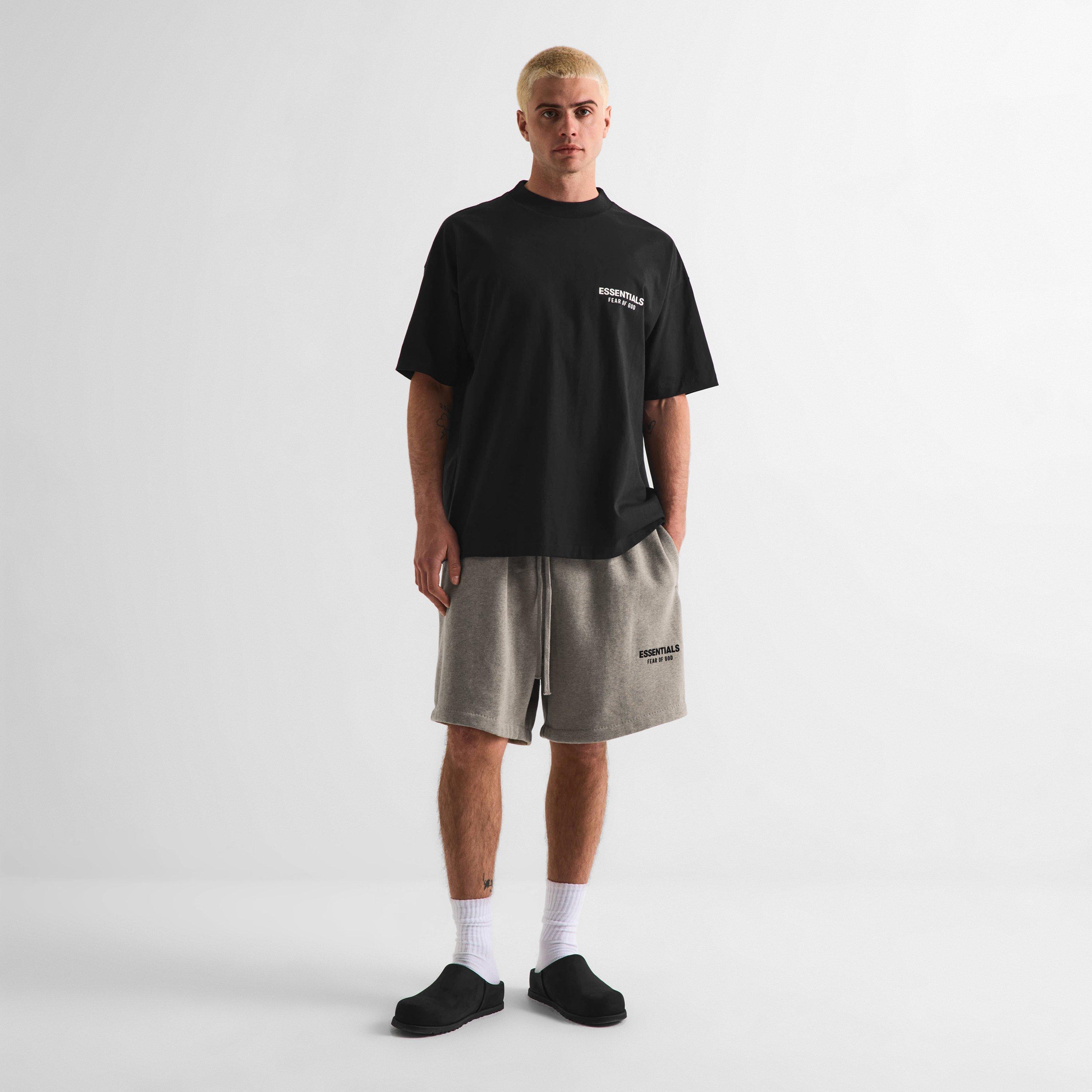 Jet Black - Fear Of God Essentials - Men's T-Shirt - 5