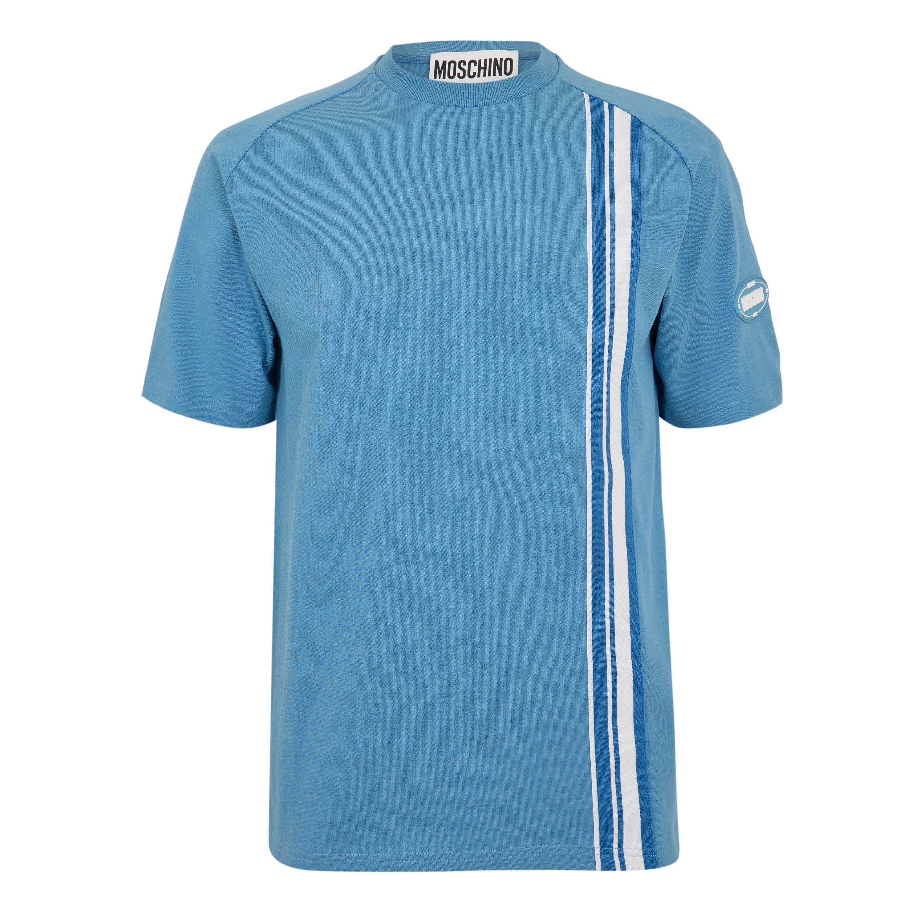 Blue - Moschino - Men's T-Shirt - 1