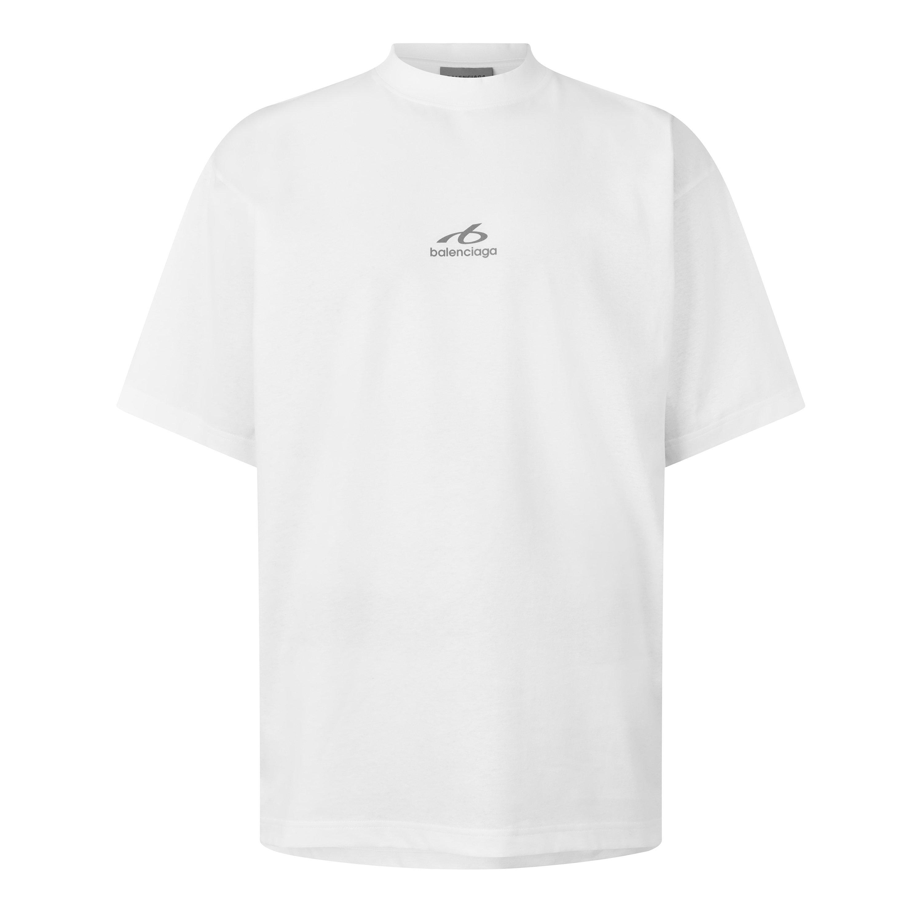 White - Balenciaga - Bal Sports Tee Sn64 - 1