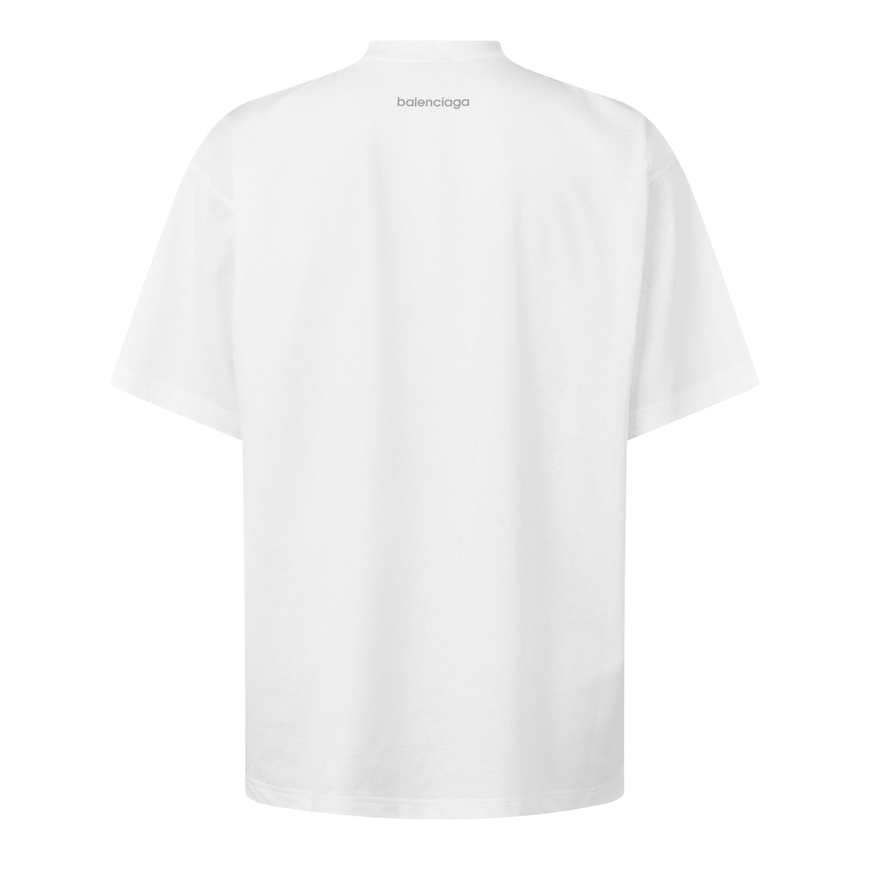 White - Balenciaga - Bal Sports Tee Sn64 - 2
