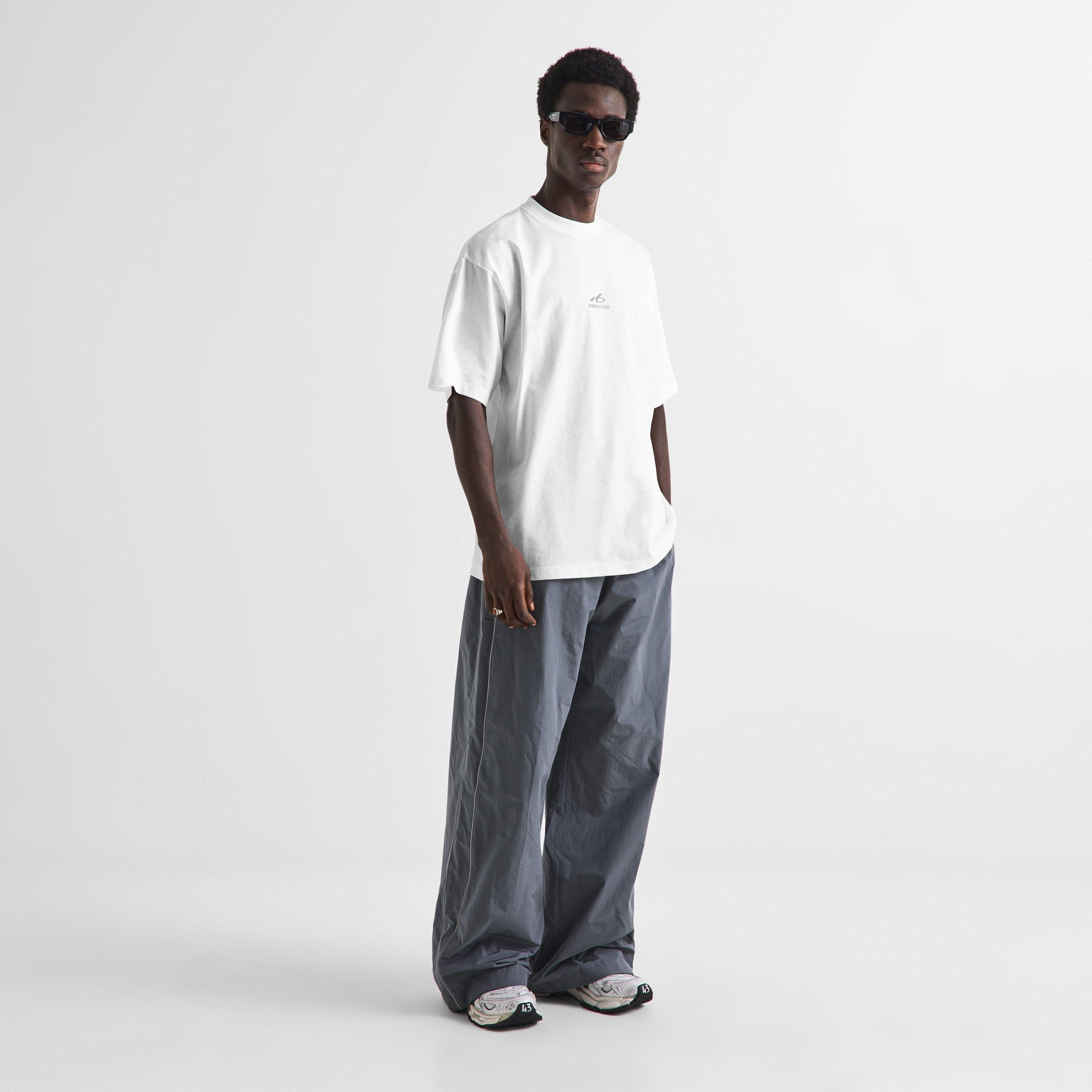 White - Balenciaga - Bal Sports Tee Sn64 - 5