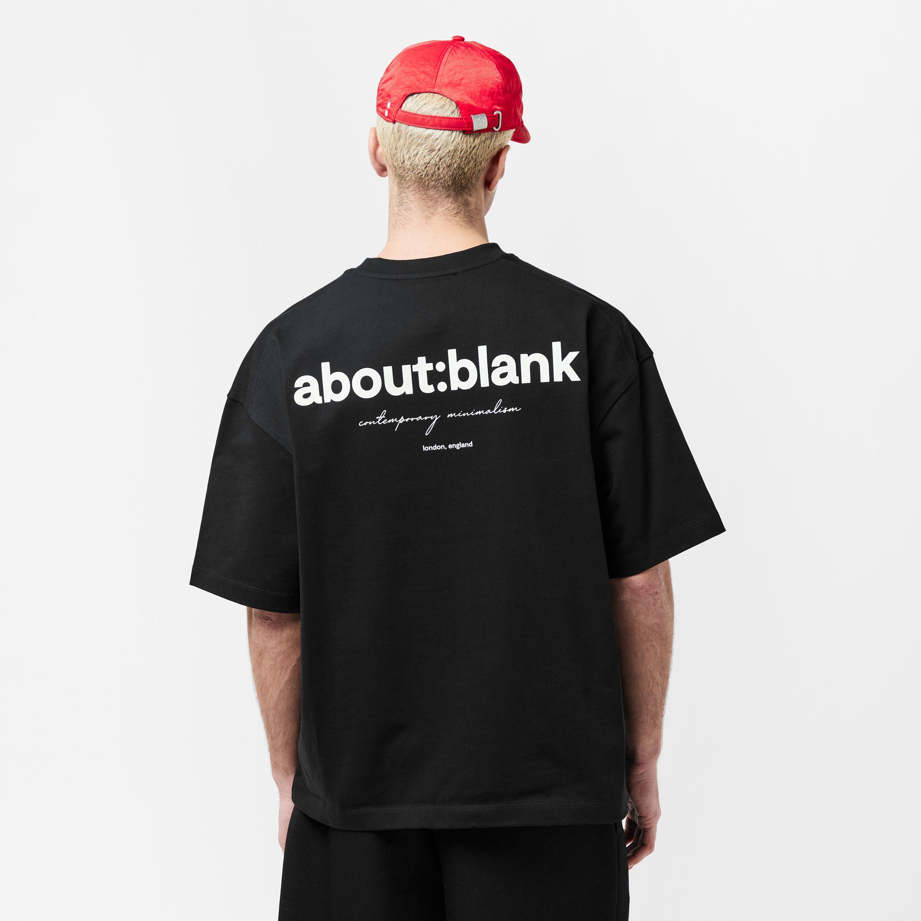 Black/Ecru - about:blank - Mens Box T-Shirt - 4