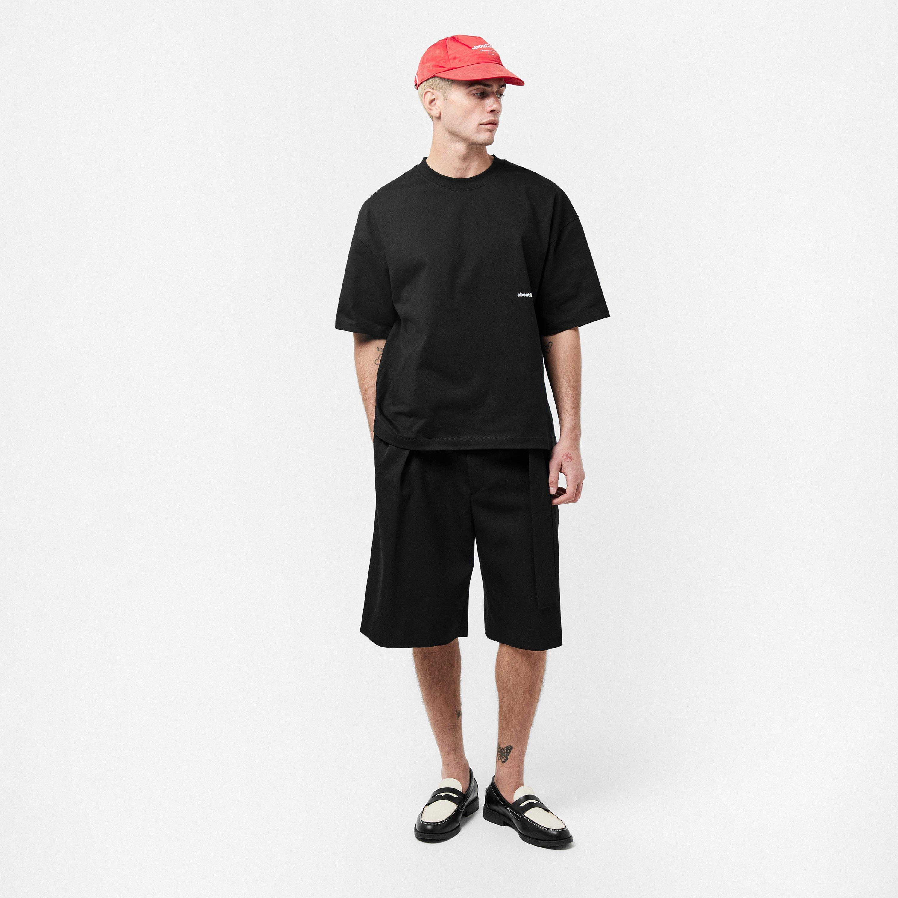 Black/Ecru - about:blank - Mens Box T-Shirt - 6