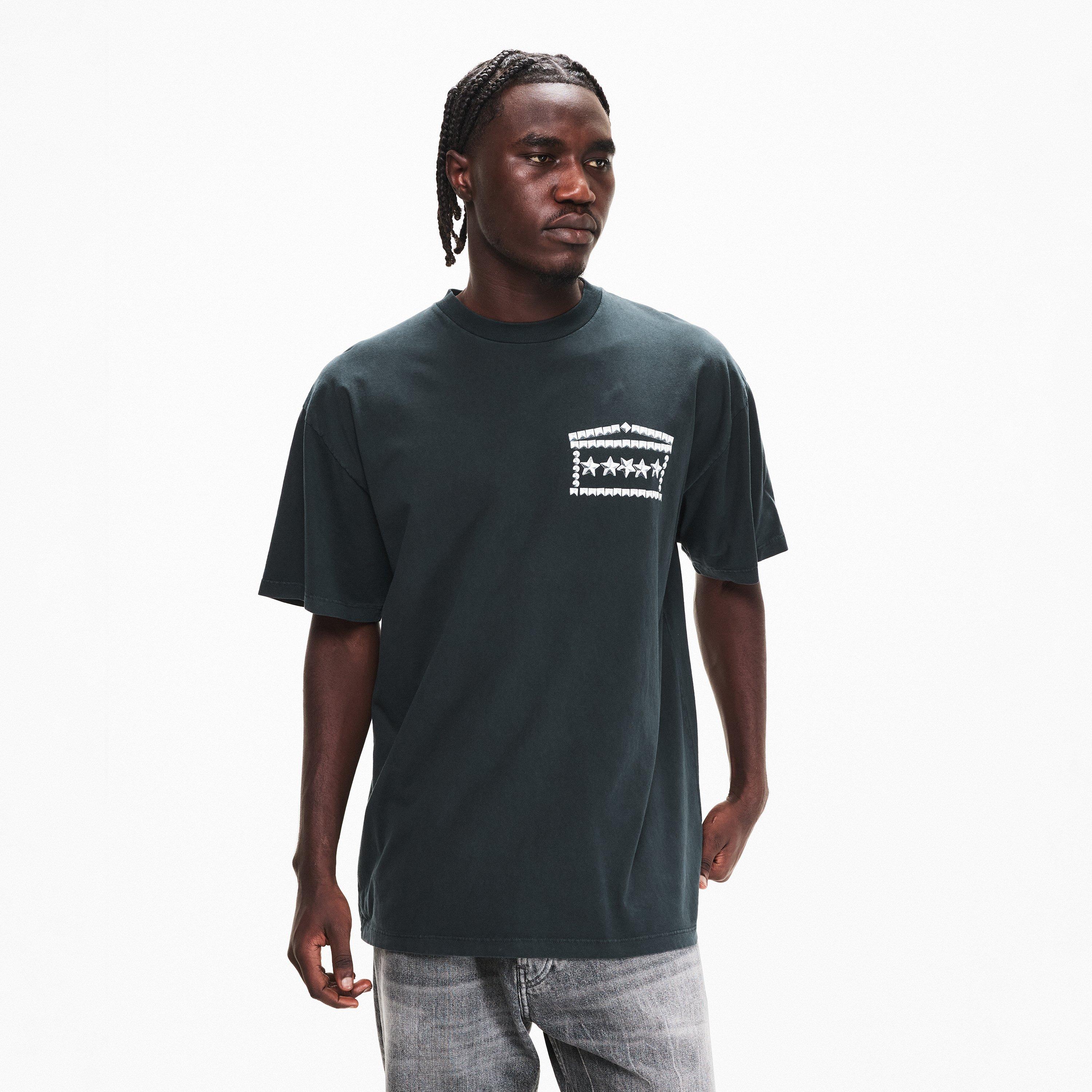 Black - Aries - Men's Studmeg T-Shirt - 3