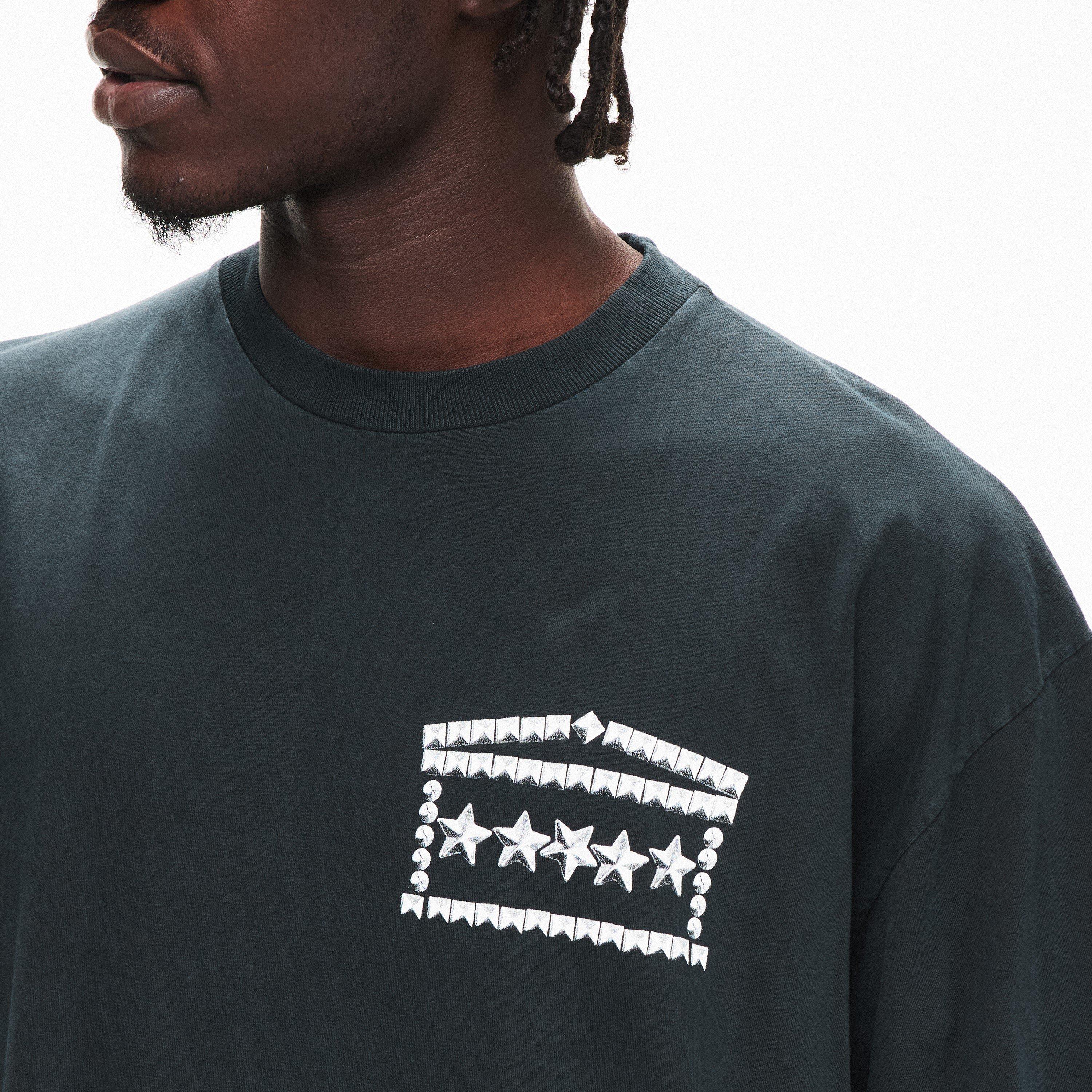 Black - Aries - Men's Studmeg T-Shirt - 5