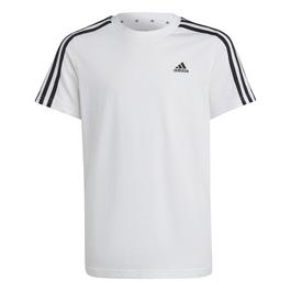 adidas Essentials 3 Stripes Juniors T Shirt