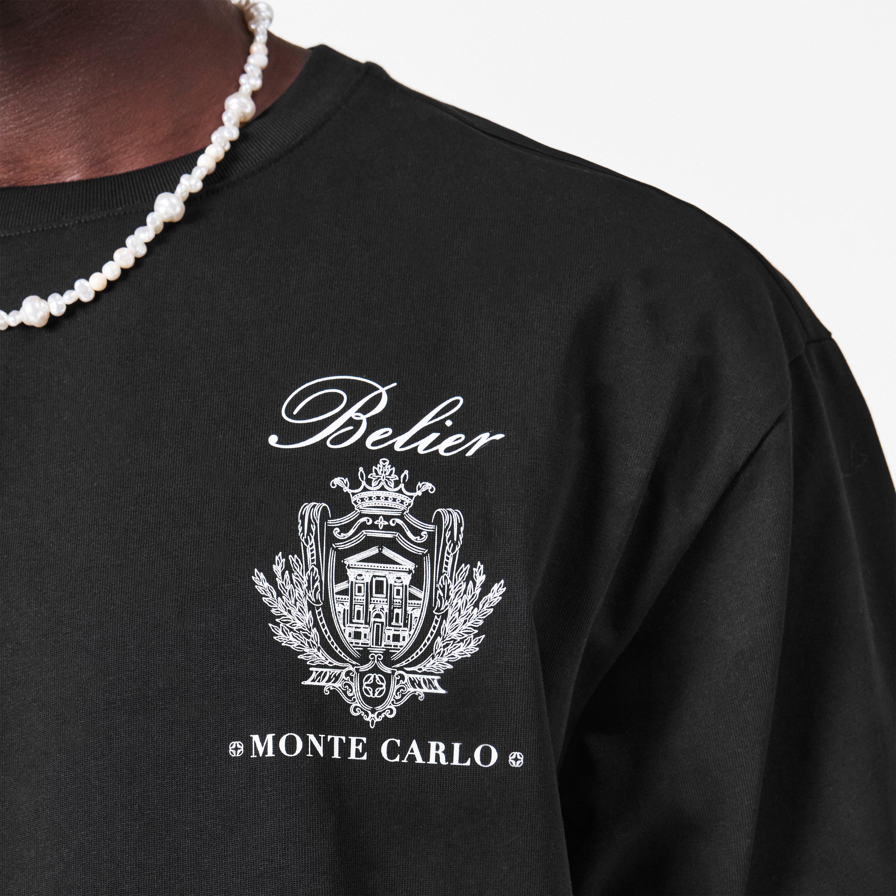 Black - BELIER - Men's Monte Carlo Regular Fit T-Shirt - 5