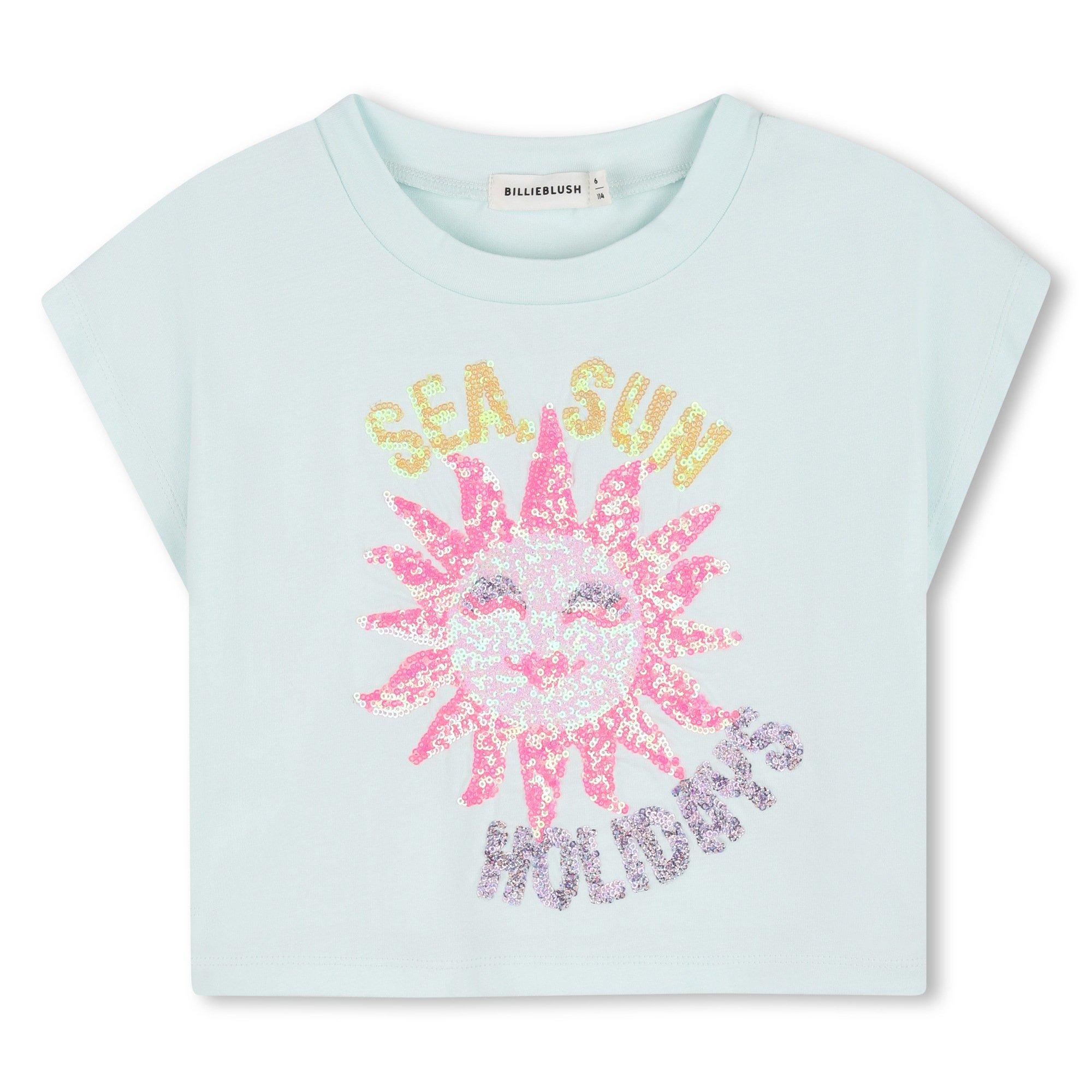 Billieblush Girls Kids' T-Shirt - Light Green - 10Y