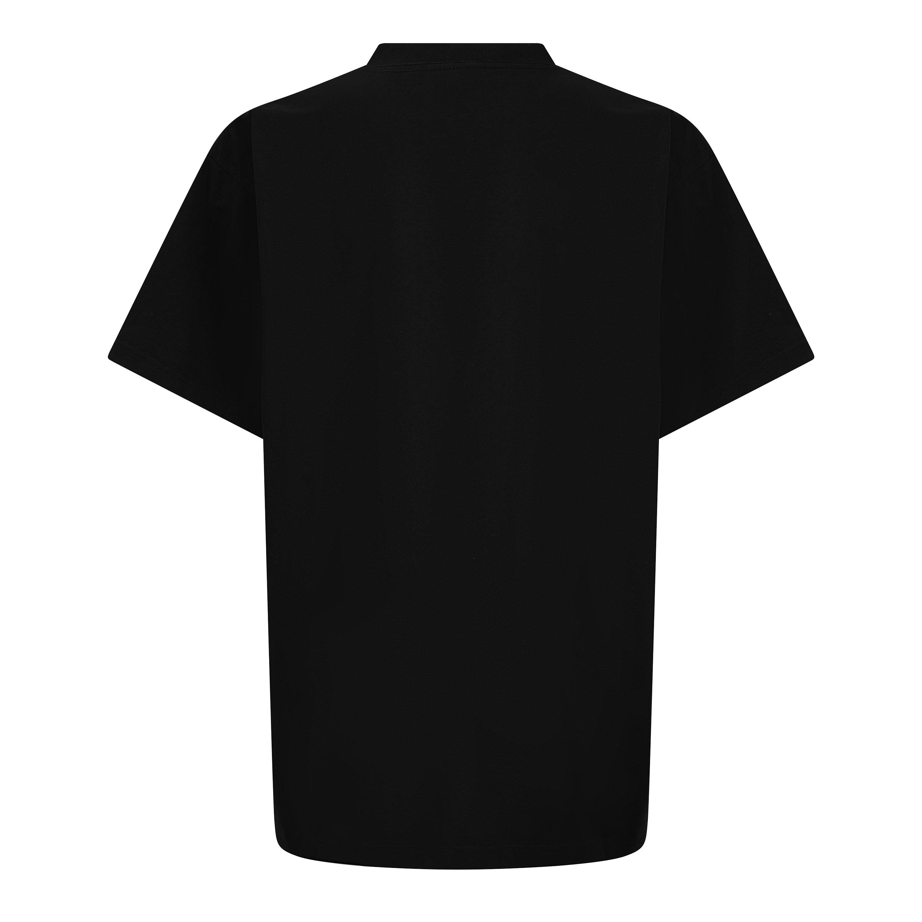 Black - Balenciaga - Bal Sticker Tee Sn64 - 2