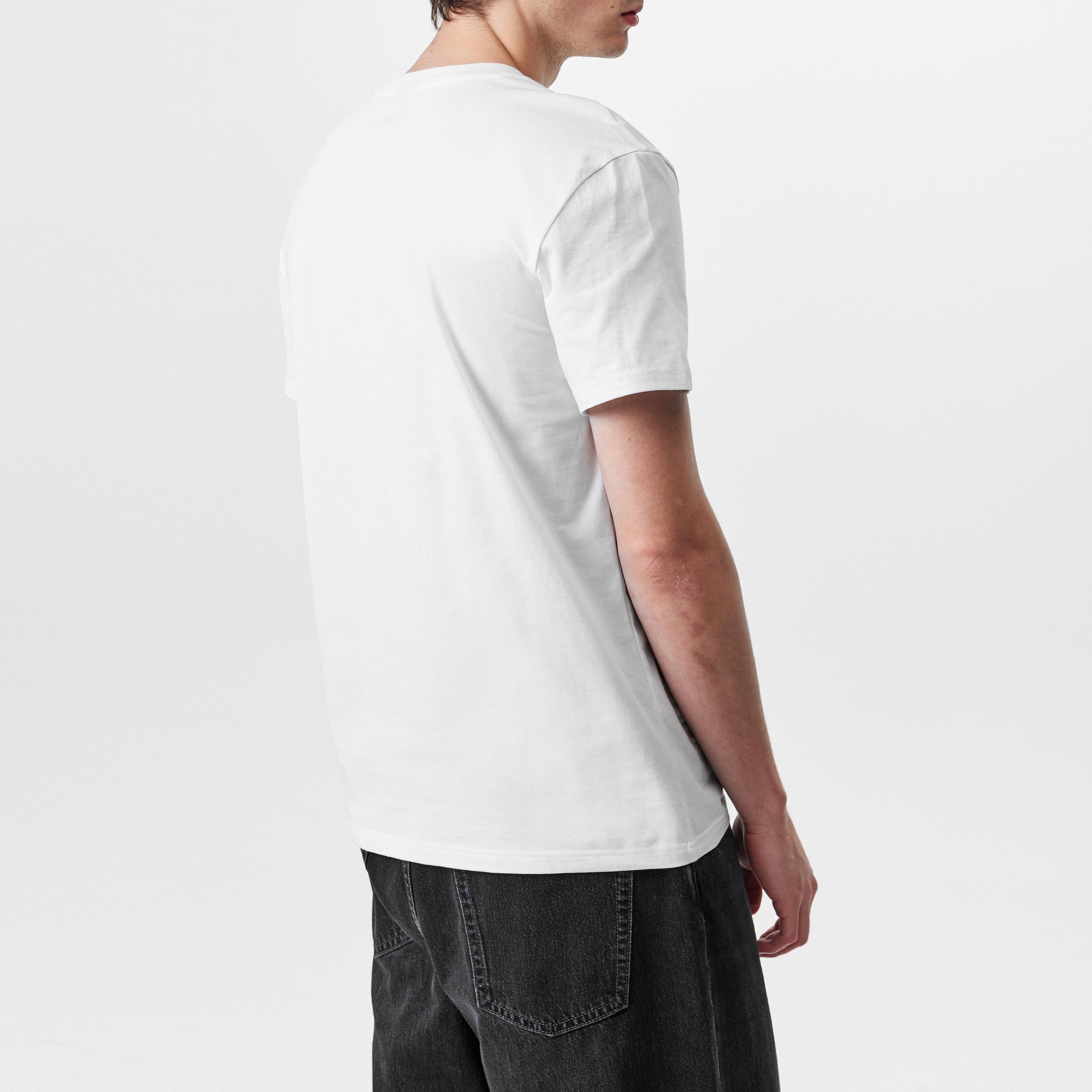 Wit - G Star - Masks Graphic T-Shirt - 4