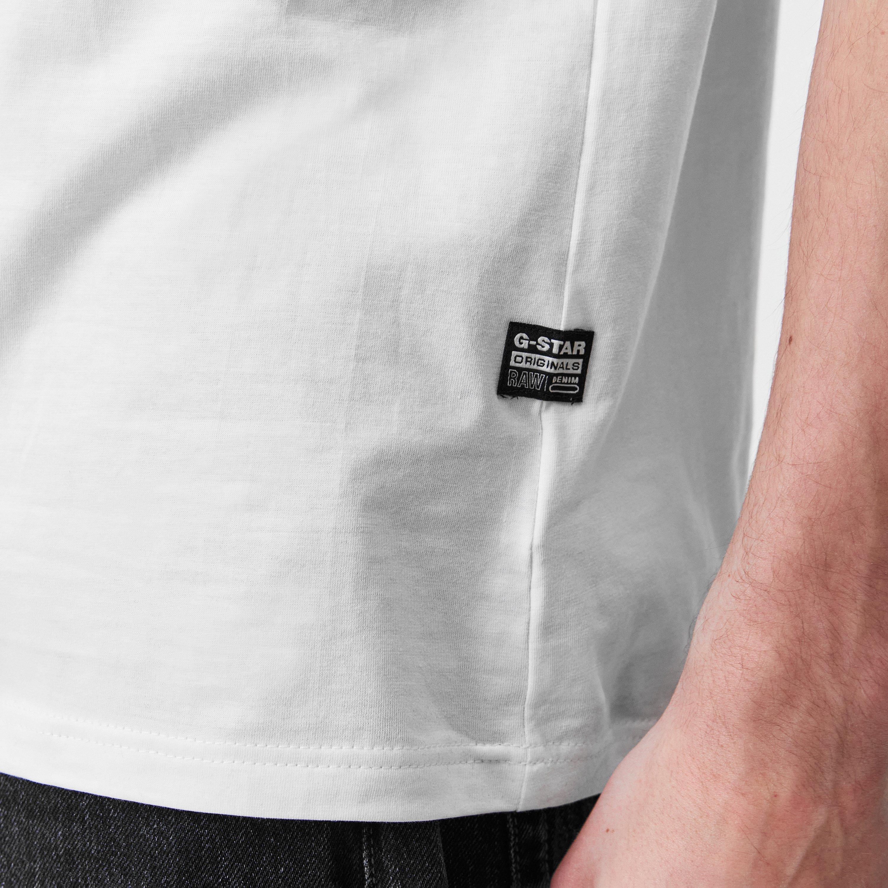 Wit - G Star - Masks Graphic T-Shirt - 5