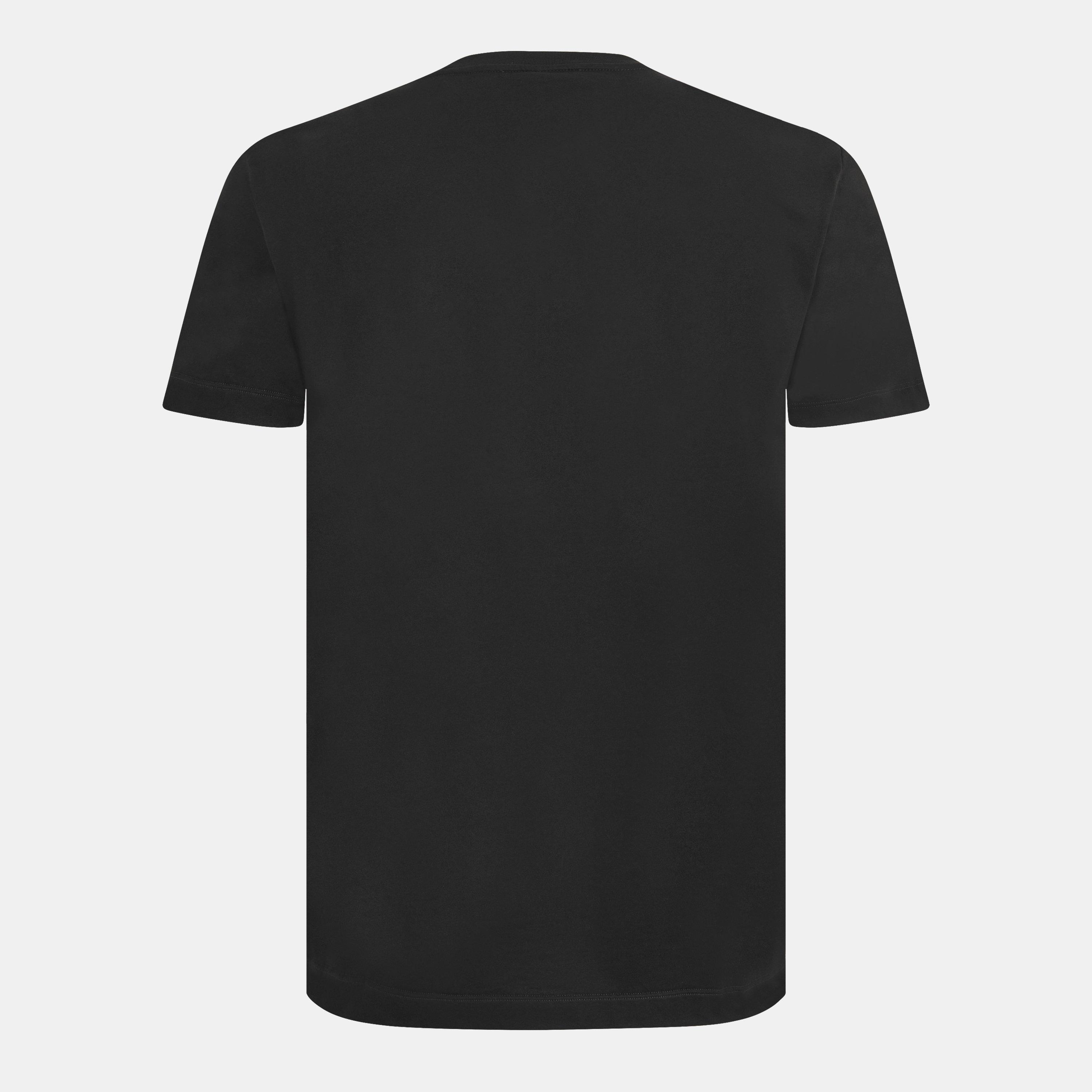 Black - Versace - Men's T-Shirt - 2