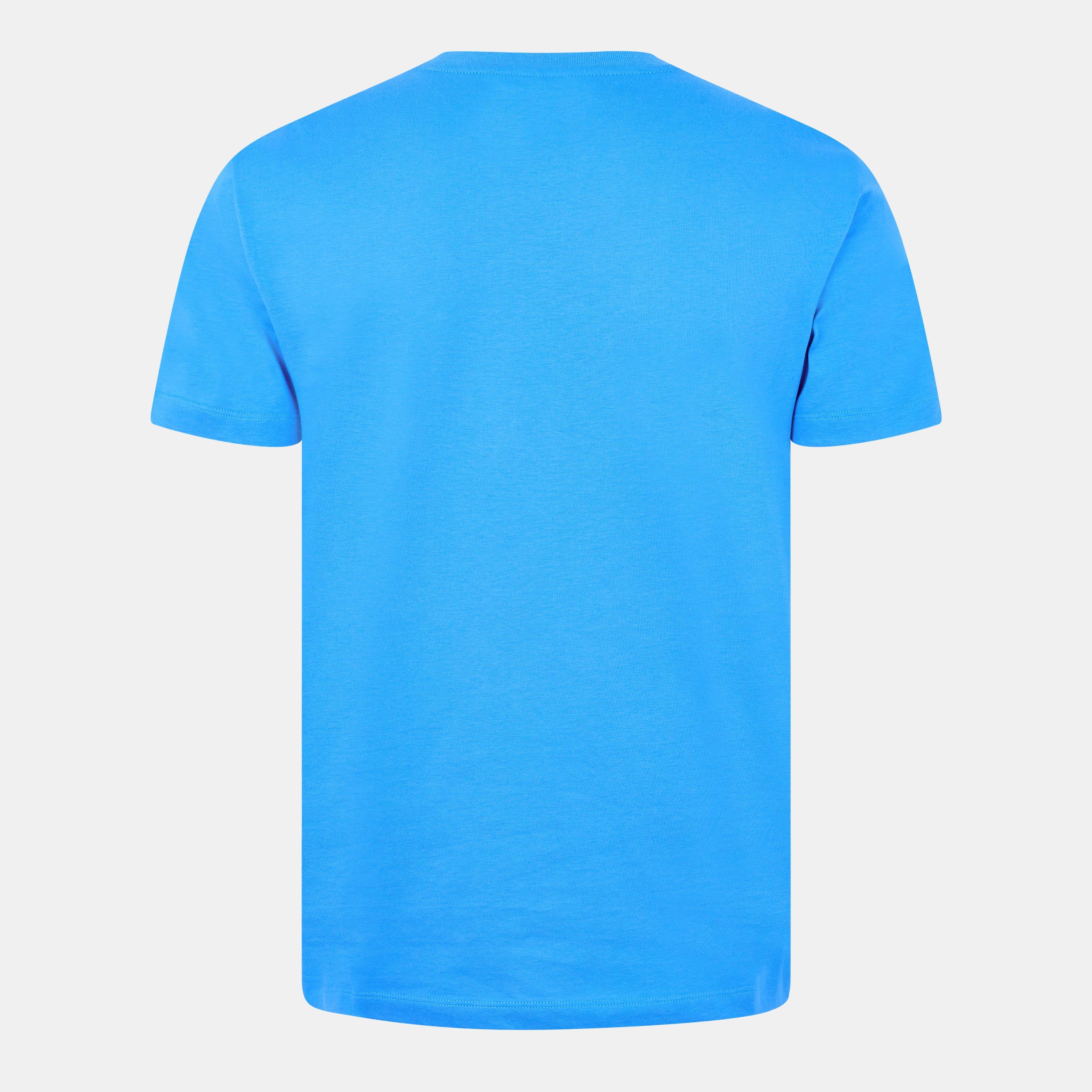 Blue - Versace - Men's Regular Fit T-Shirt - 2