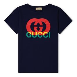 Gucci Logo T Shirt Jn34