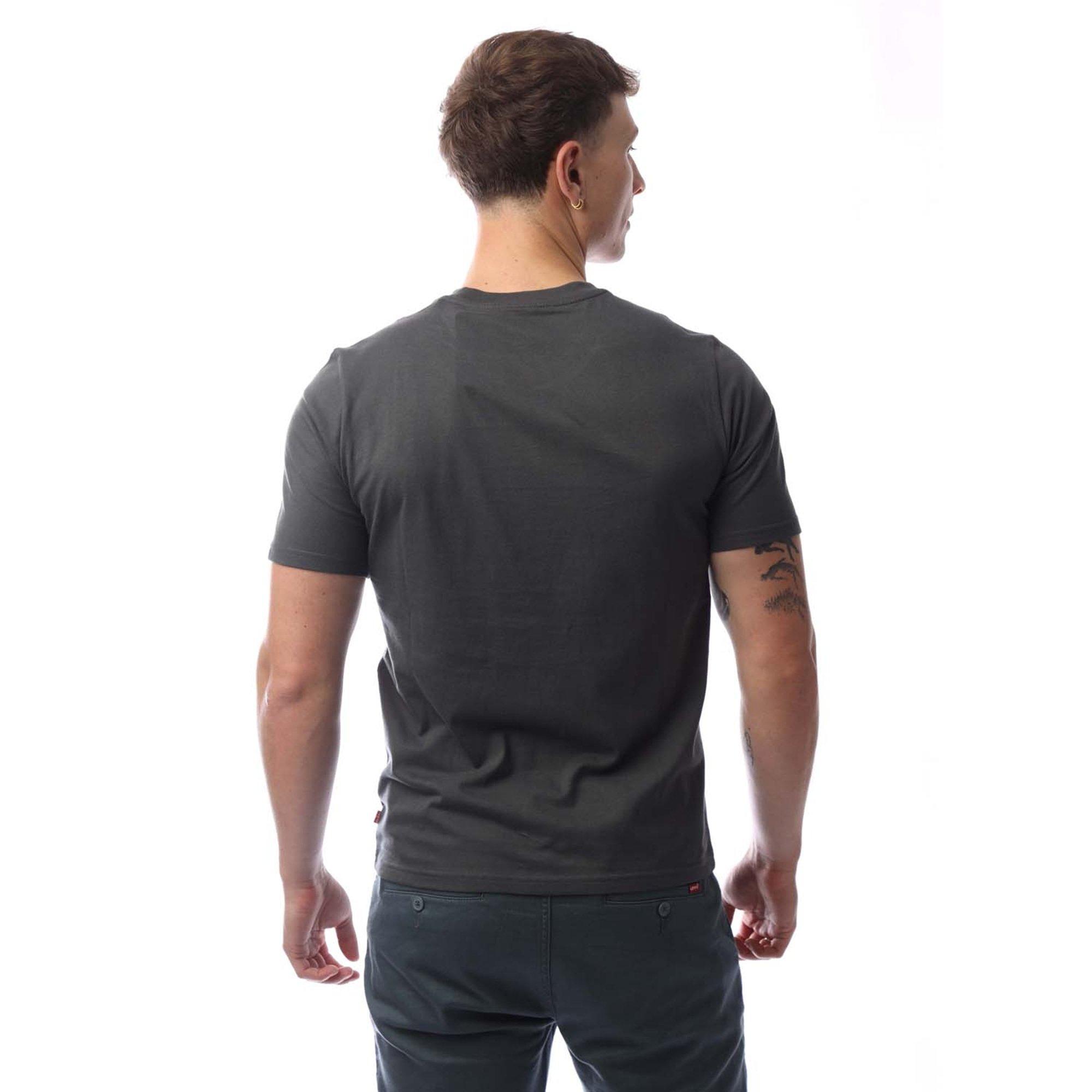 HP Black Oyster - Levis - Men's Short-Sleeve Relaxed Fit Oversized T-Shirt - 2