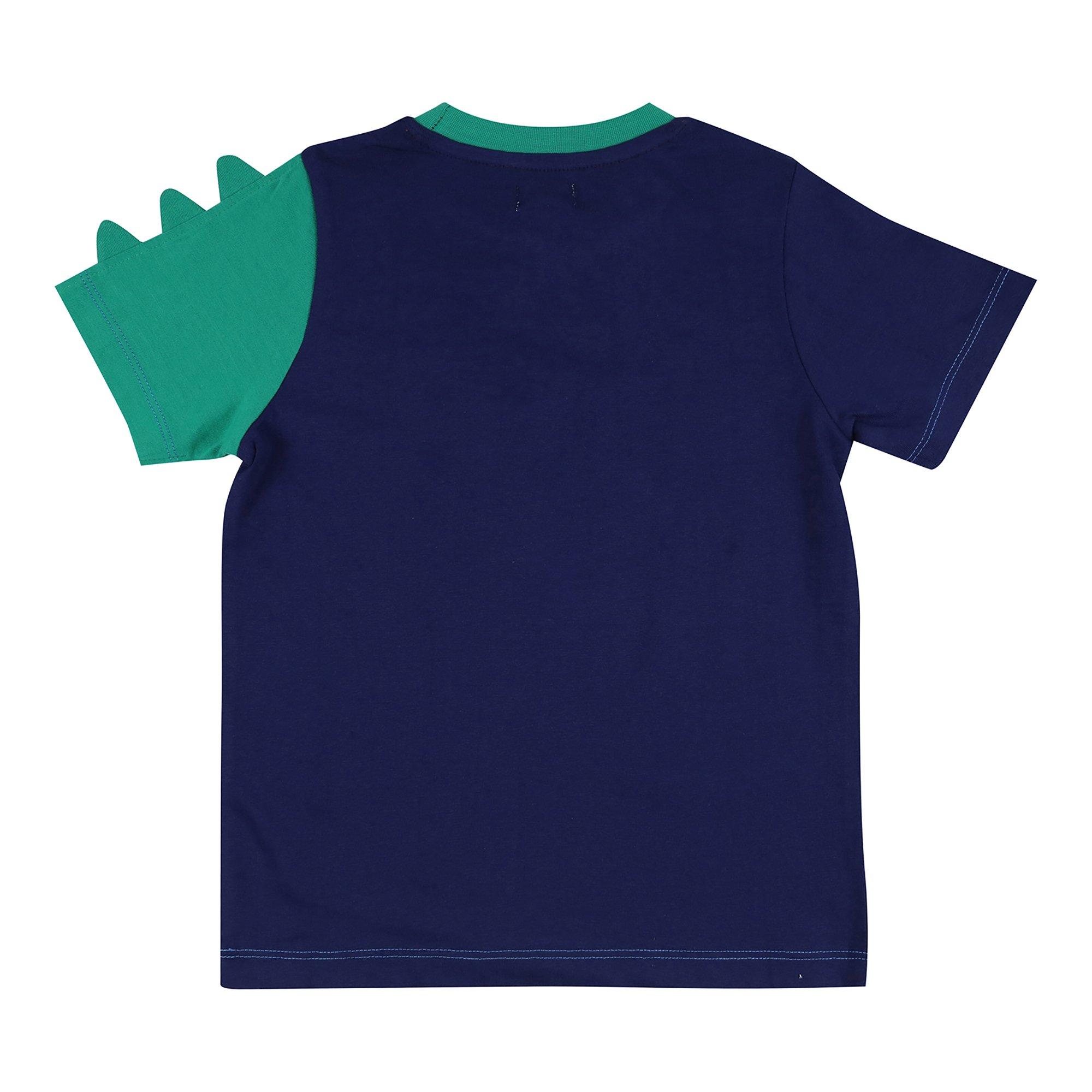 Blu navy - Lilly and Sid - Regular Fit Crocodile T-Shirt - 2