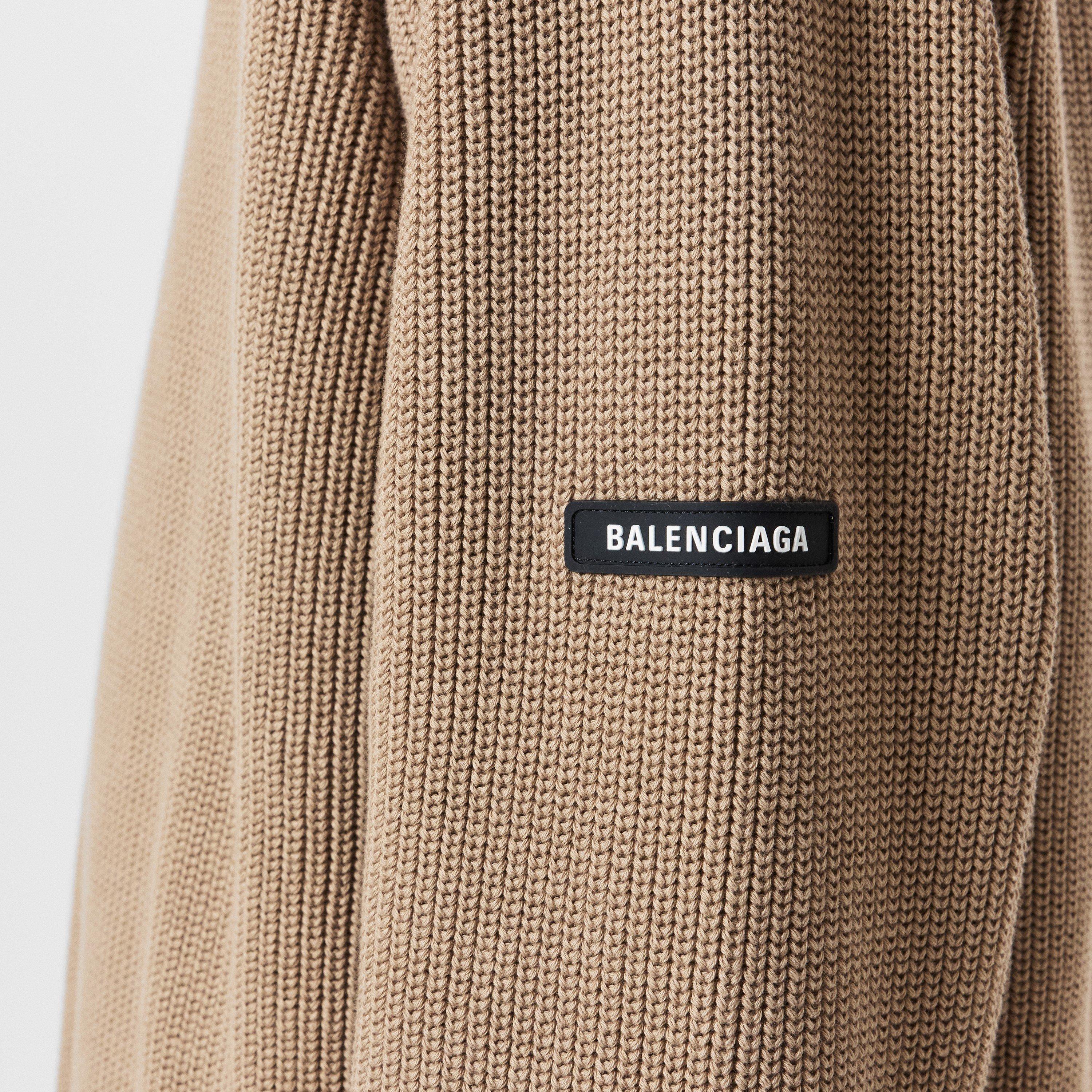 Oat Beige - Balenciaga - Men's Regular Fit T-Shirt - 5