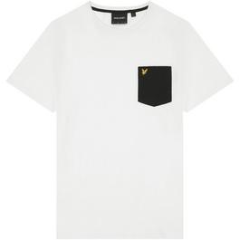 Lyle and Scott Contras Pck Tee Sn99