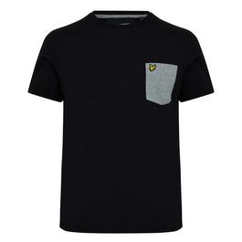 Lyle and Scott Lyle Contras Pck Tee Sn31