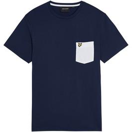 Lyle and Scott Contrast Pocket T Shirt