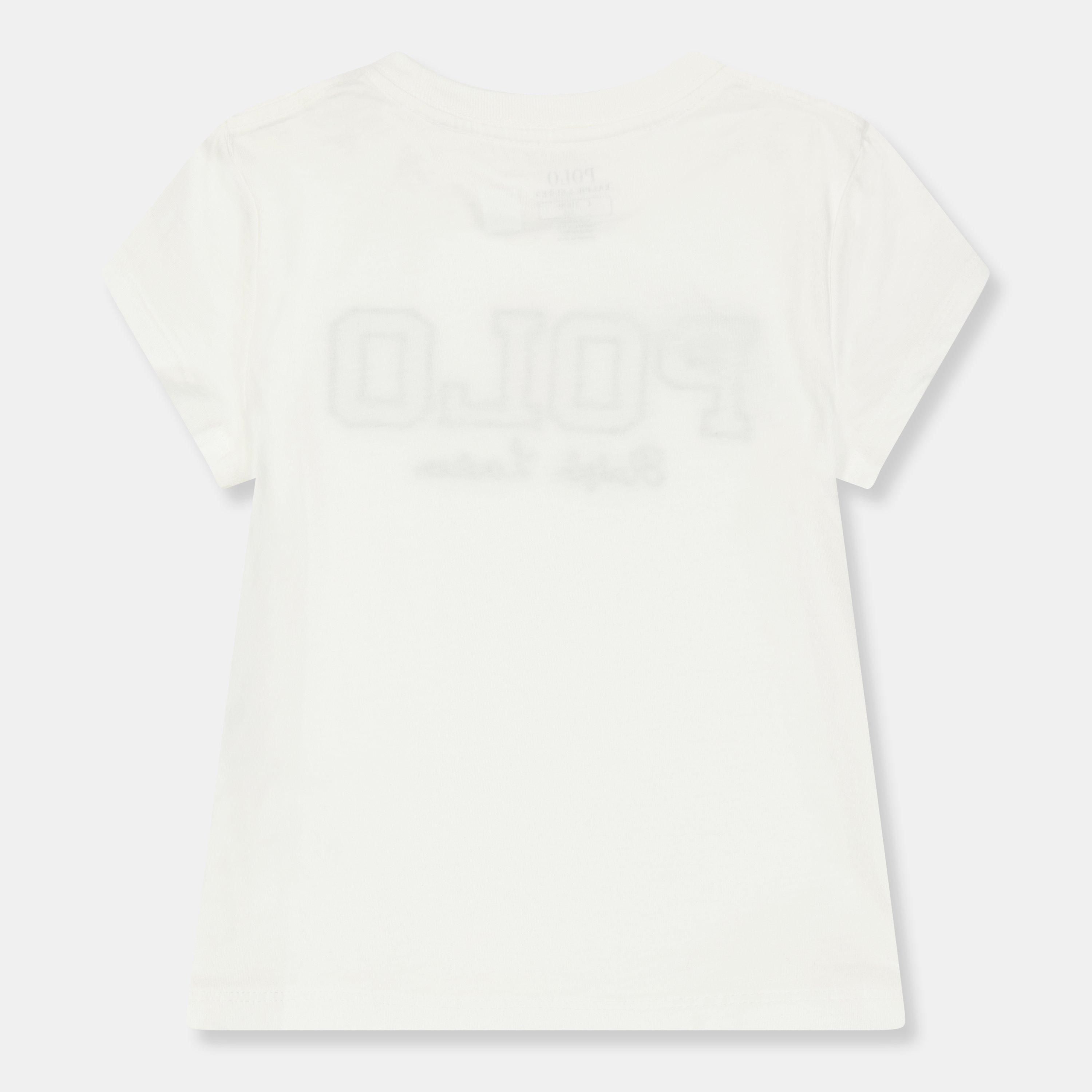White - Polo Ralph Lauren - Kids' Logo Regular Fit T-Shirt - 2