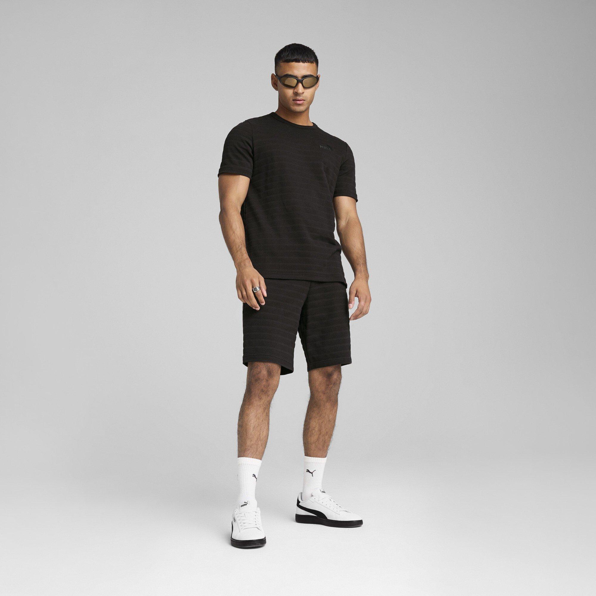 Black - Puma - Men's Elevated Tee T-Shirt - 5
